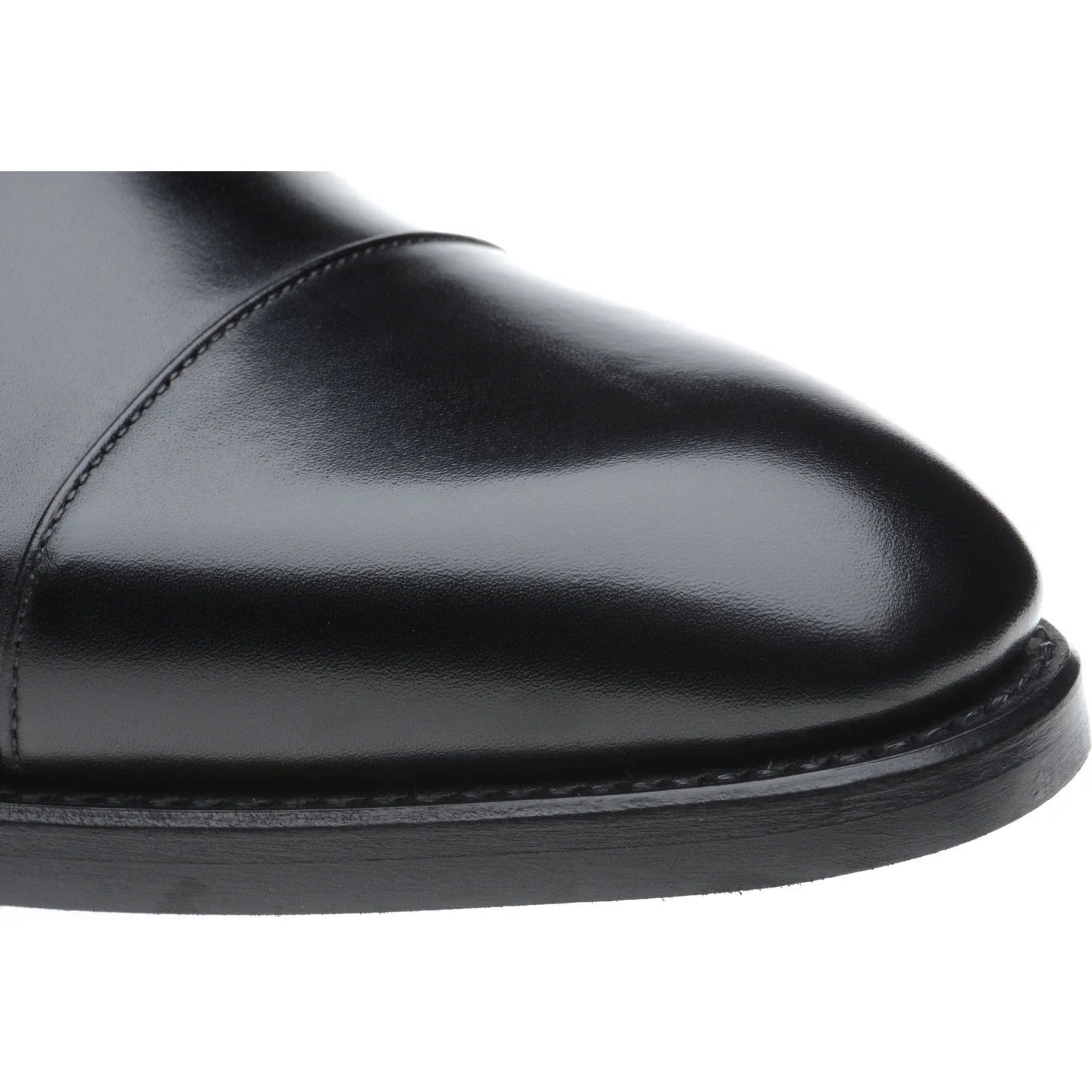 Herring Flynn R mens rubber-soled boots in black calf - Image 5