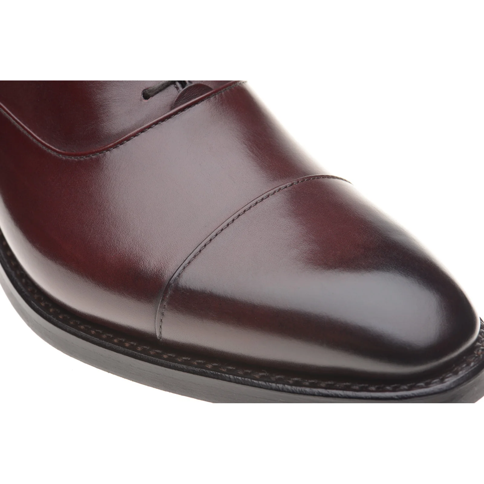 Herring Flynn R mens rubber-soled boots in burgundy calf - Image 5