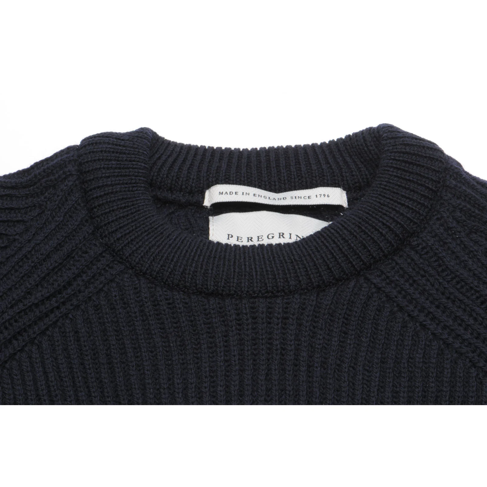 Herring Ford Crew Jumper by Peregrine in navy - Image 5
