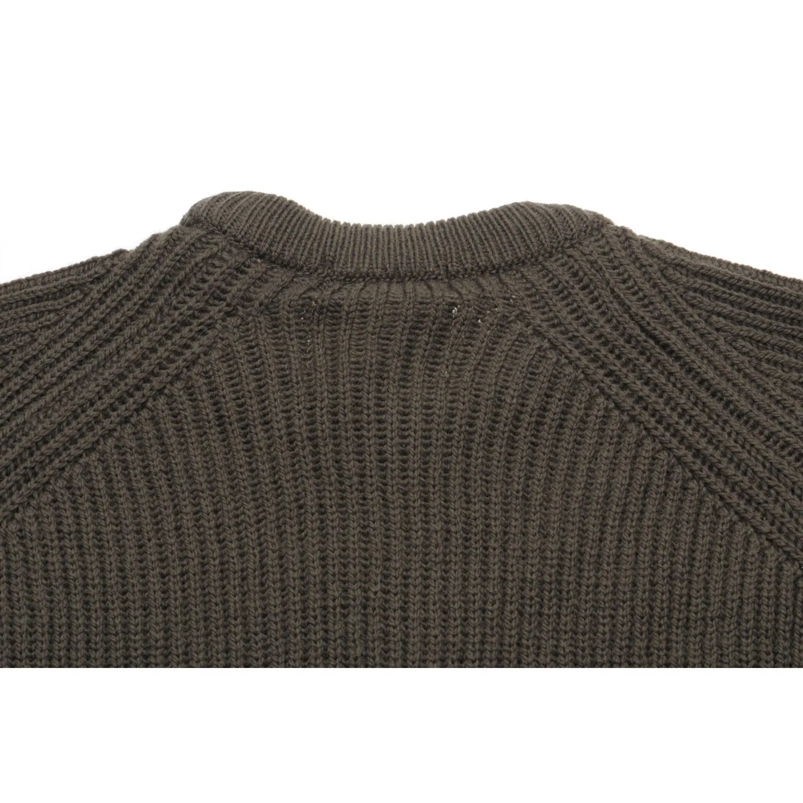 Herring Ford Crew Jumper by Peregrine in olive - Image 3