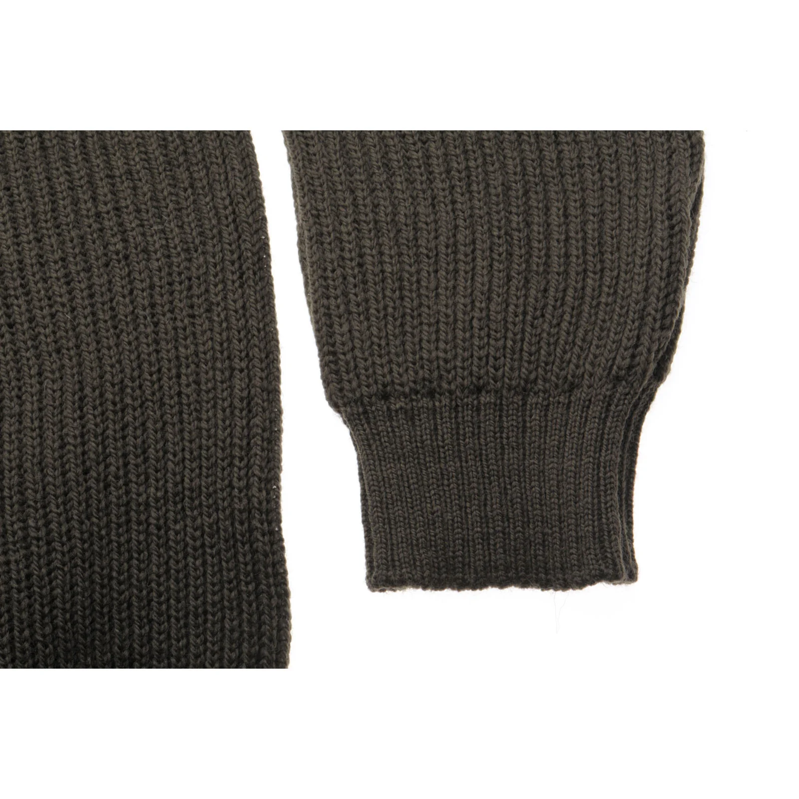 Herring Ford Crew Jumper by Peregrine in olive - Image 5