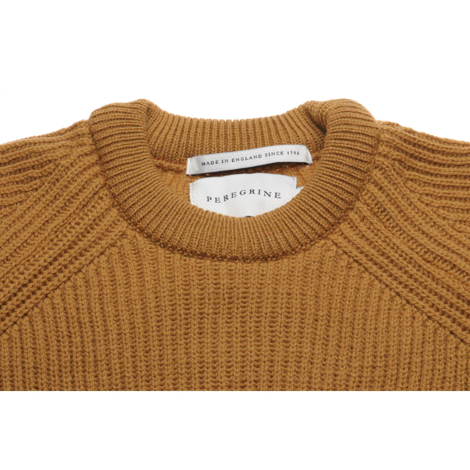 Herring Ford Crew Jumper by Peregrine in wheat - Image 3