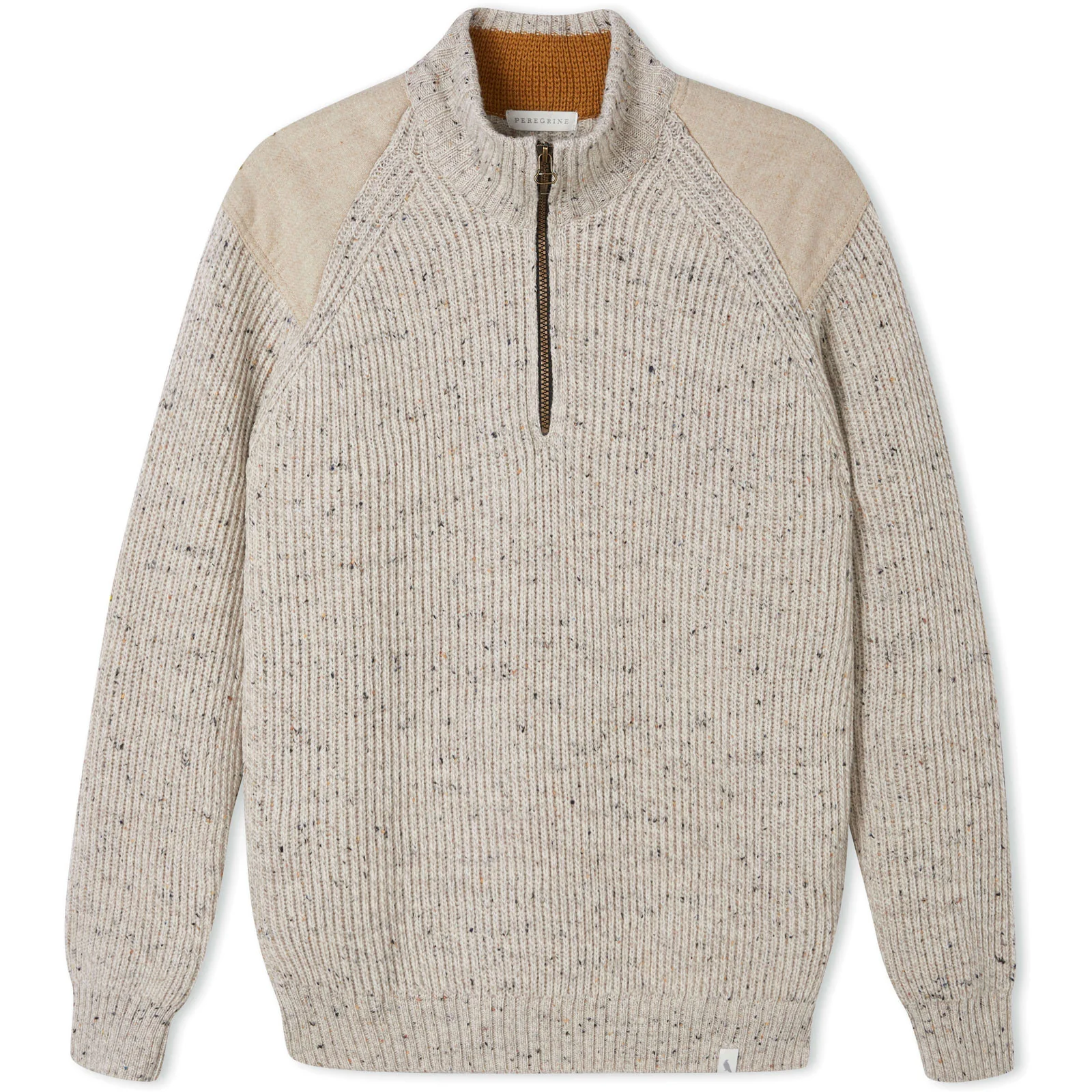Herring Foxton Zip Jumper by Peregrine in oatmeal