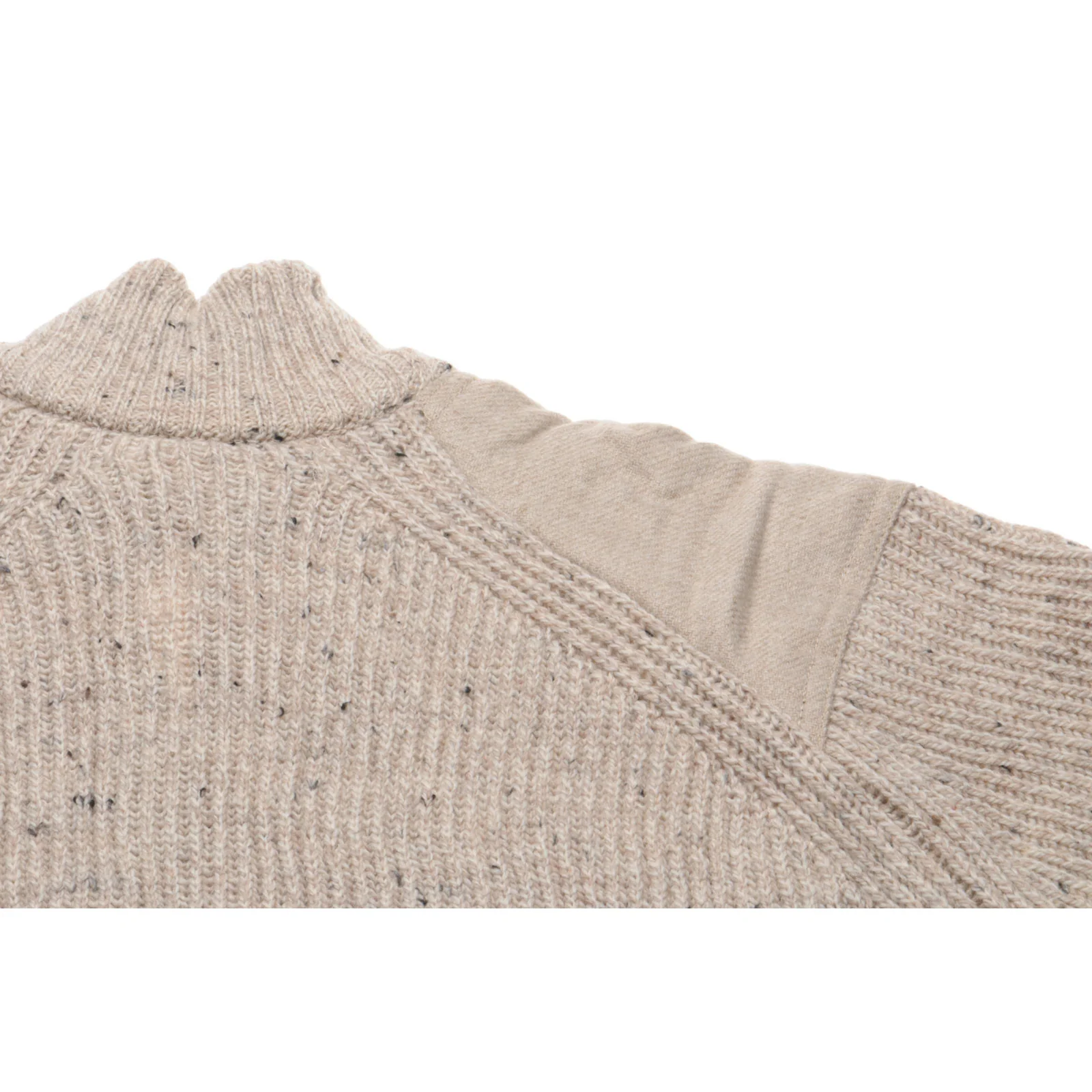 Herring Foxton Zip Jumper by Peregrine in oatmeal - Image 3