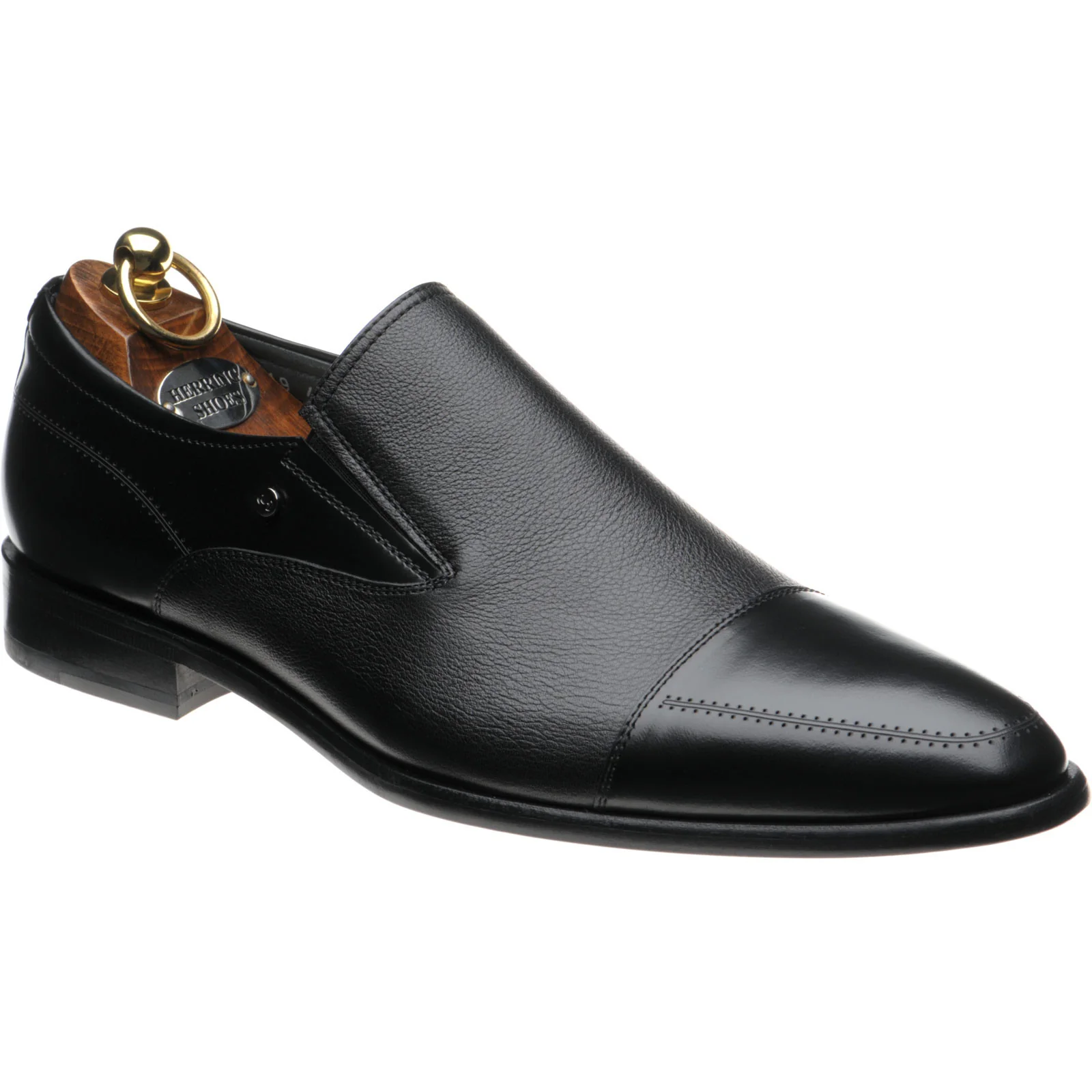 Herring Frederick mens in black calf and polished