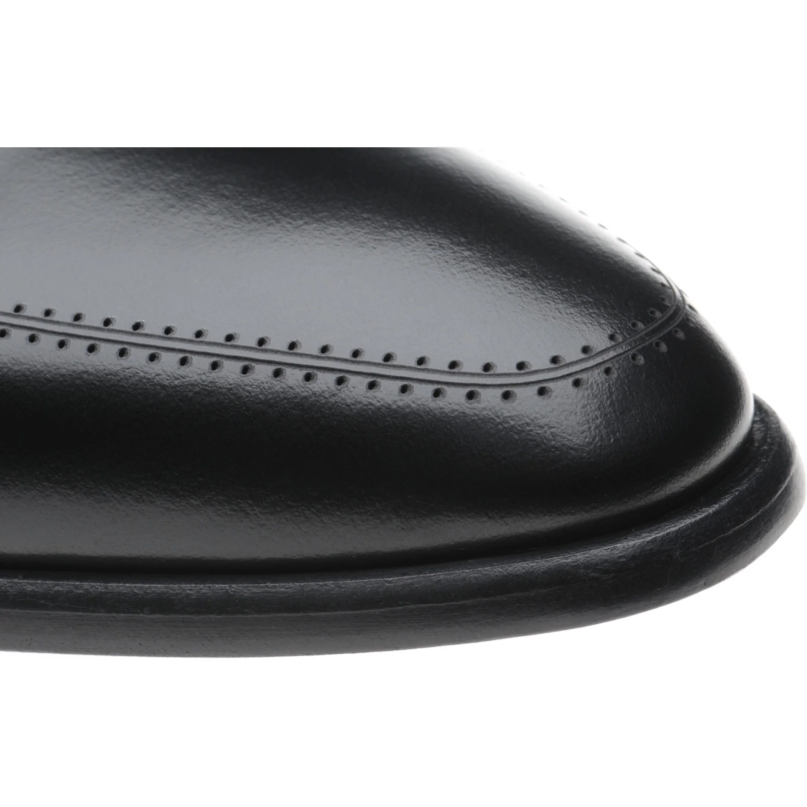 Herring Frederick mens in black calf and polished - Image 5