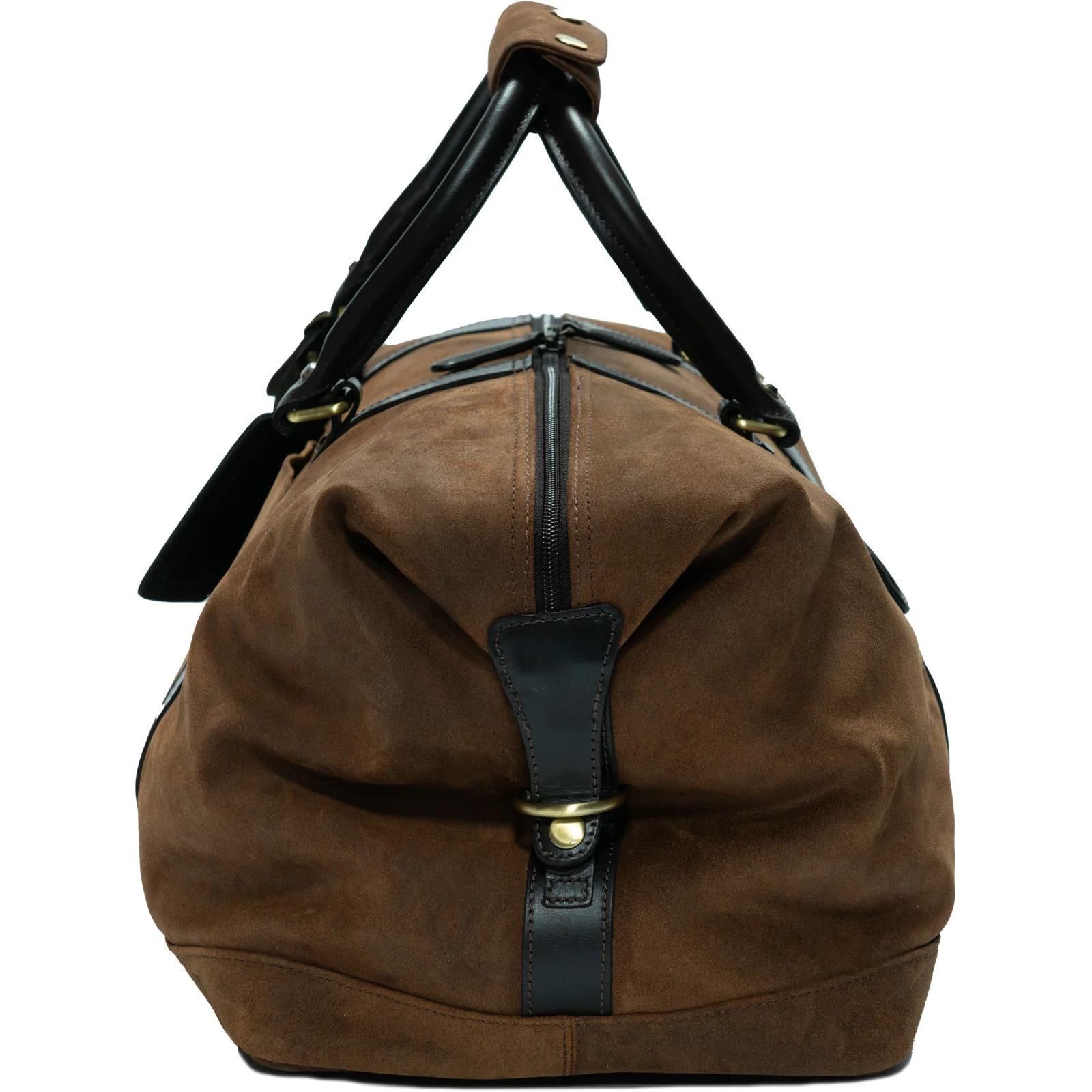 Herring Gainsborough Holdall in brown waxy - Image 2