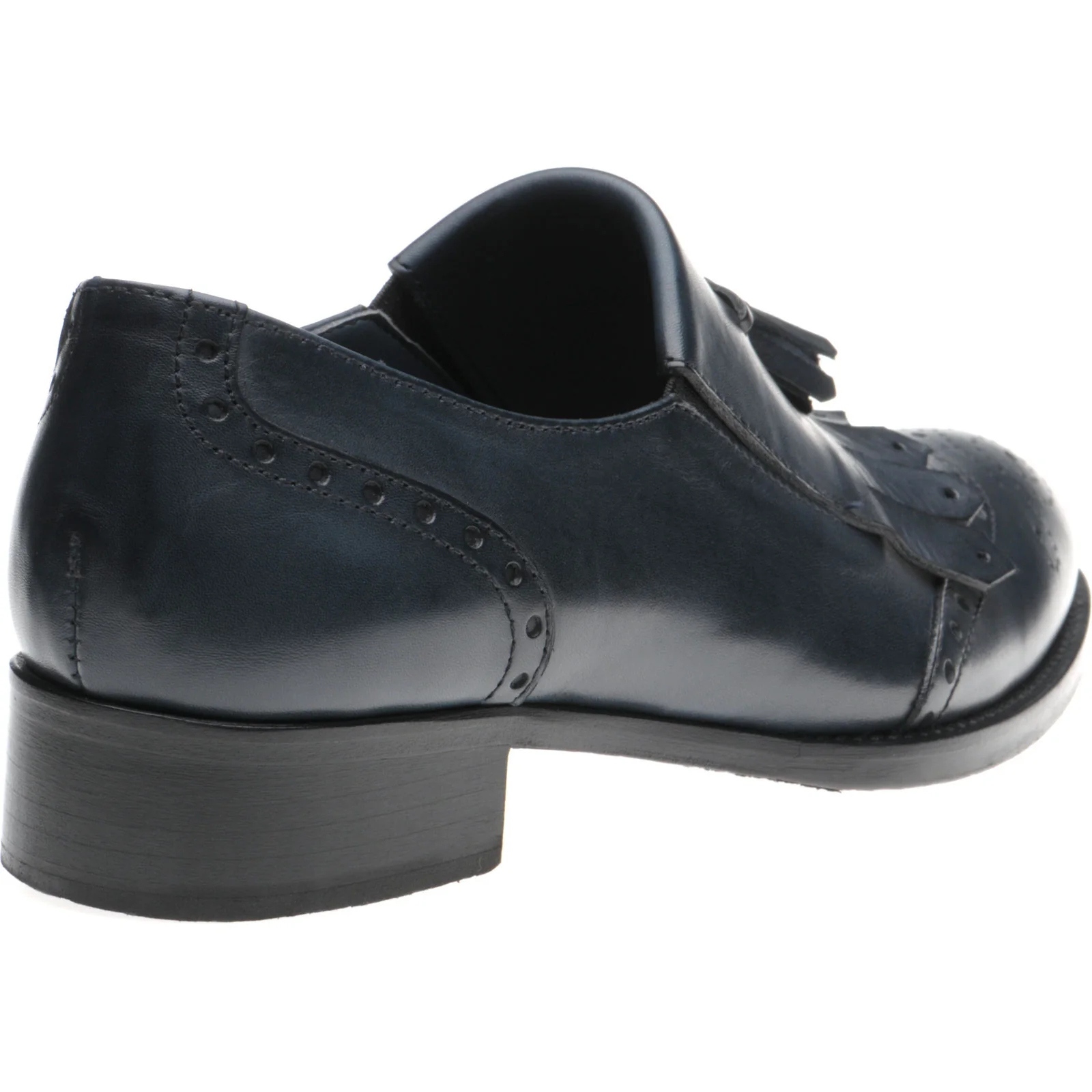 Herring Giulietta ladies hybrid-soled tasselled loafers in blue calf - Image 4