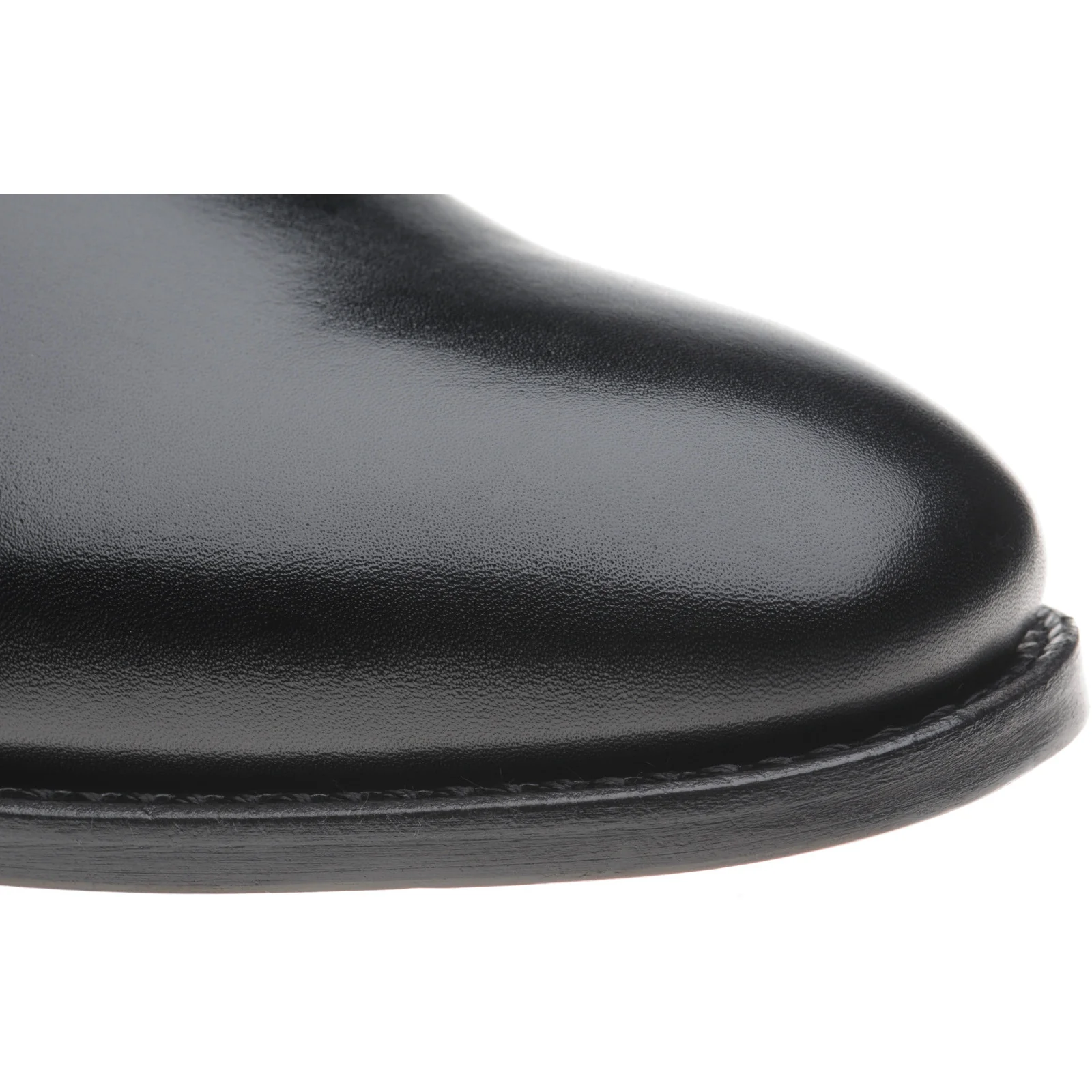 Herring Grays mens Chukka boots in black calf - Image 5