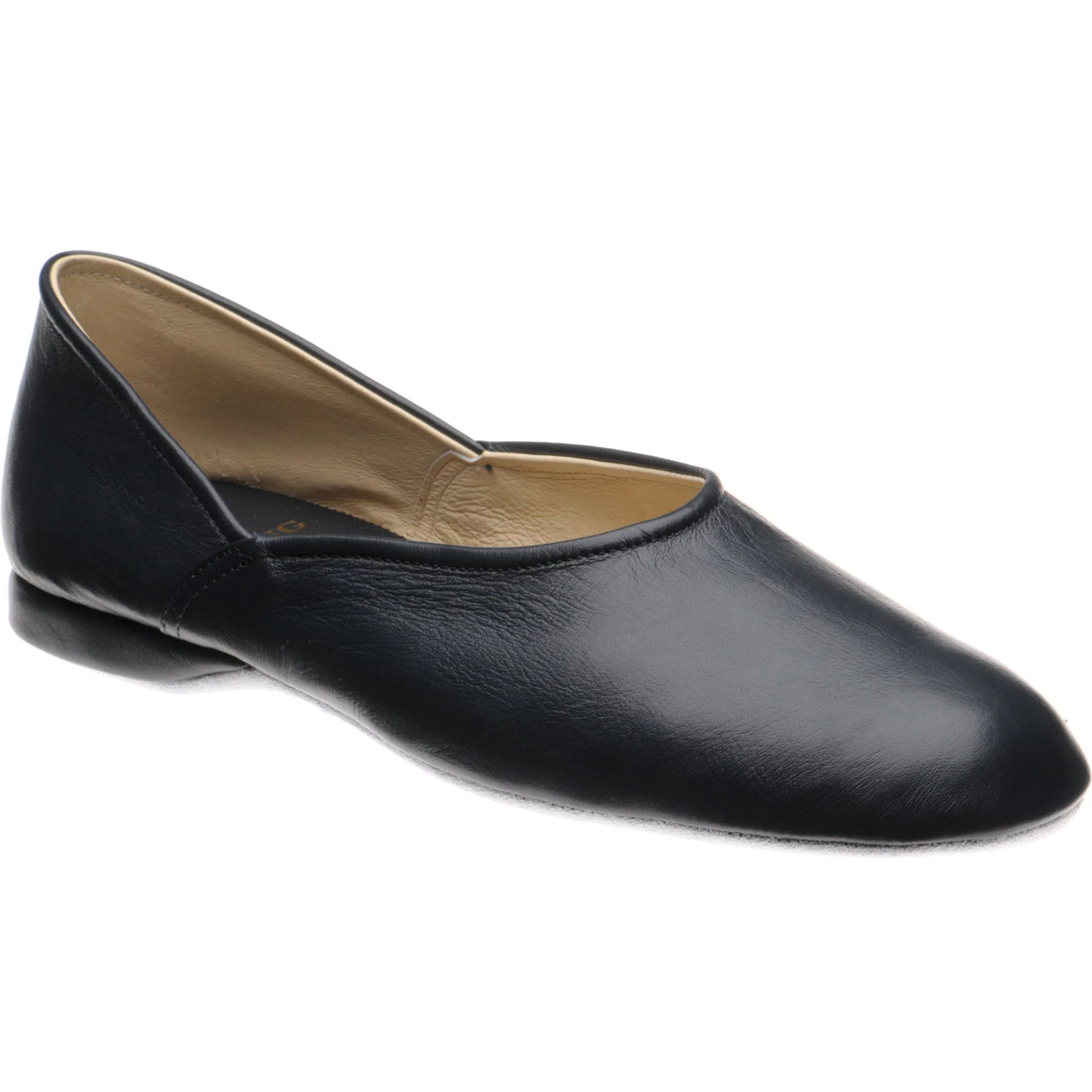 Herring Grecia mens slippers in navy kid