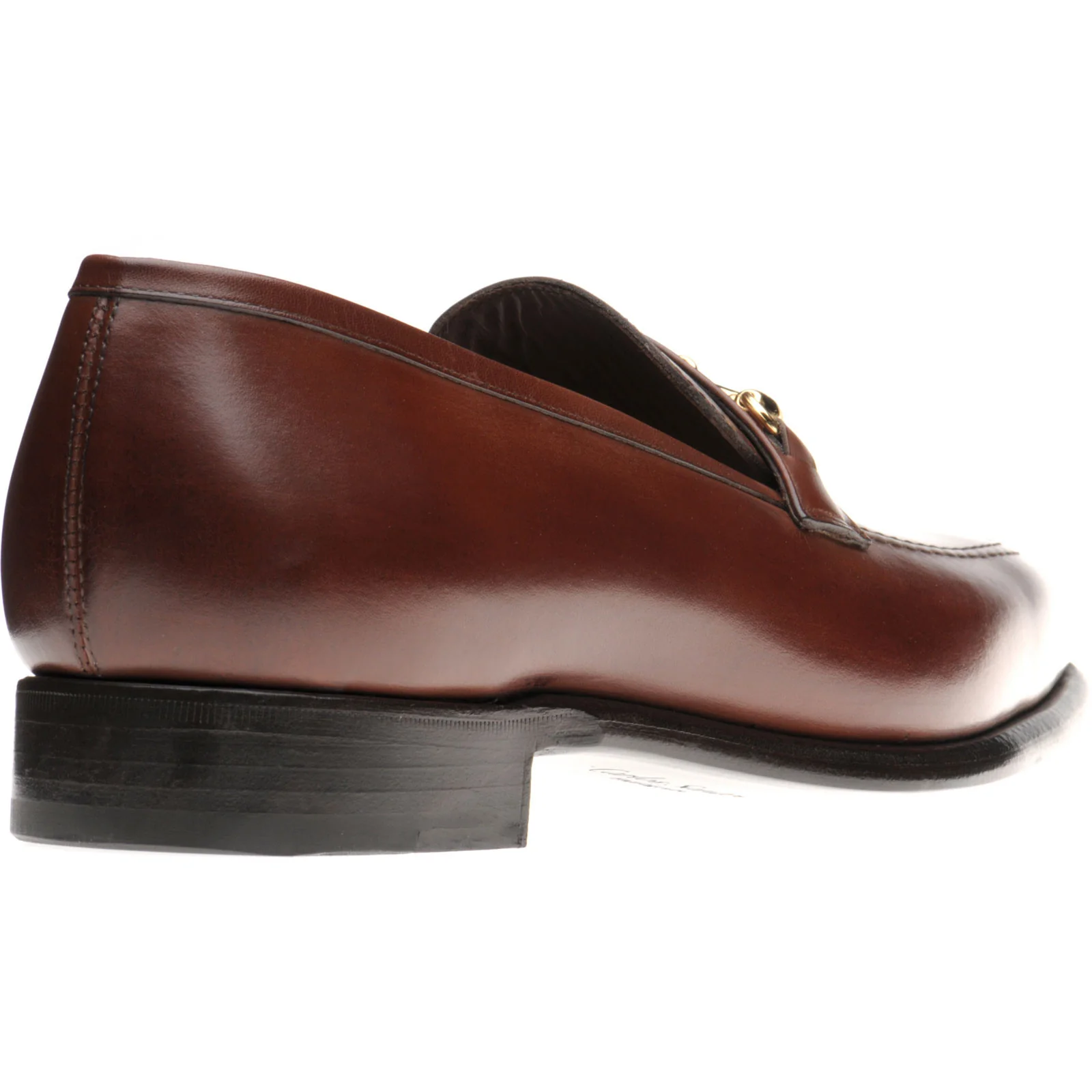Herring Harlington mens loafers in brown calf - Image 4