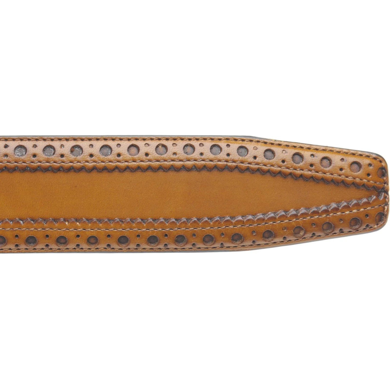 Herring Harrow Belt in chestnut calf - Image 4