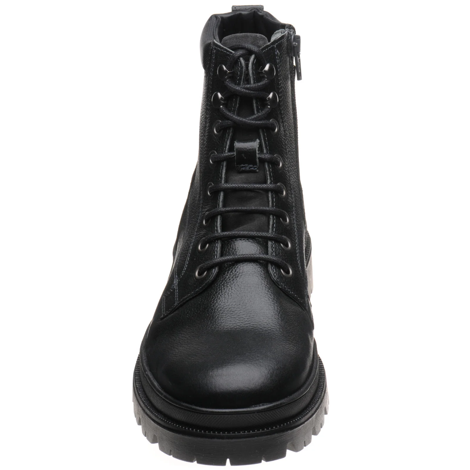 Herring Hawke mens rubber-soled boots in black grain - Image 2