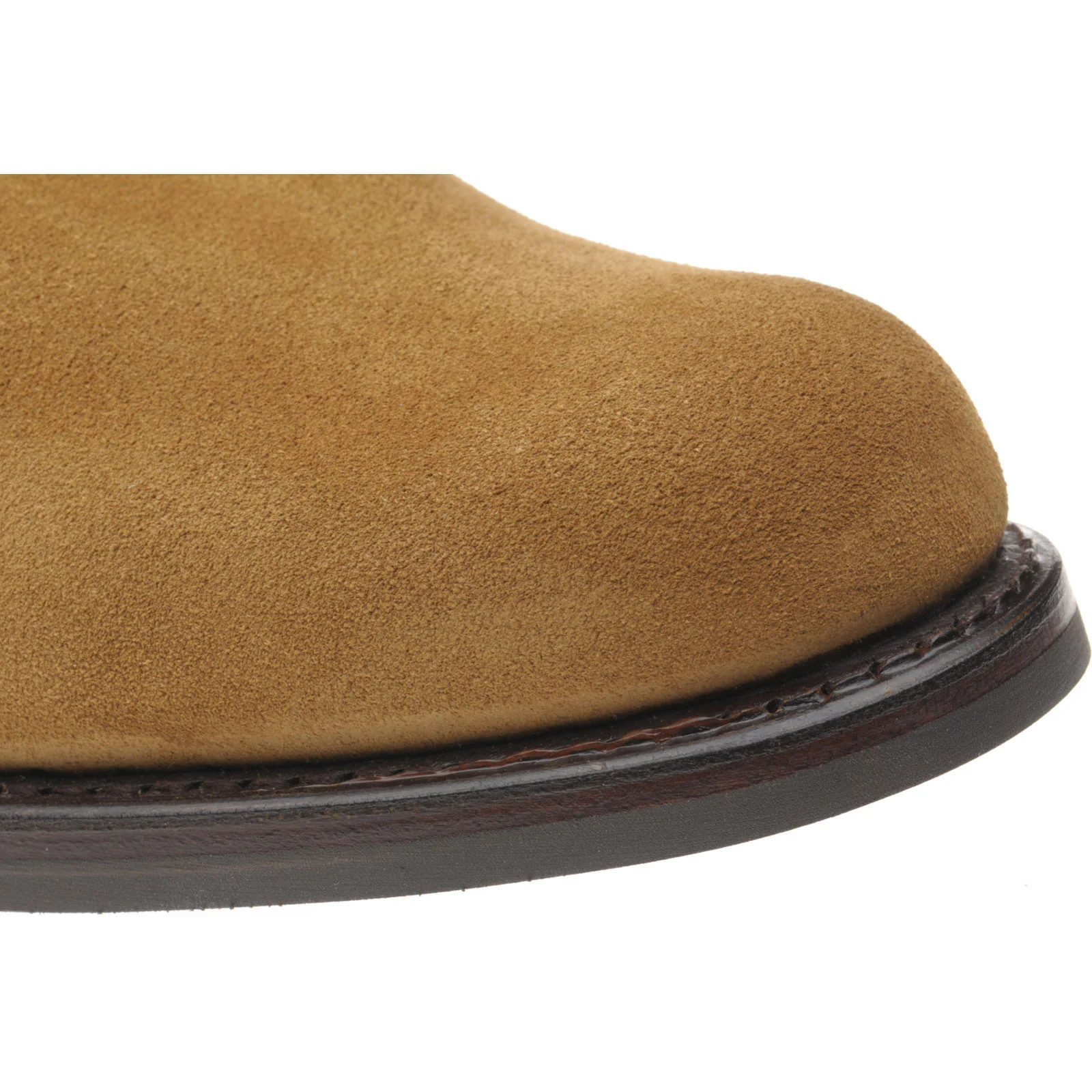 Herring Herald mens rubber-soled Chukka boots in maracca suede - Image 5