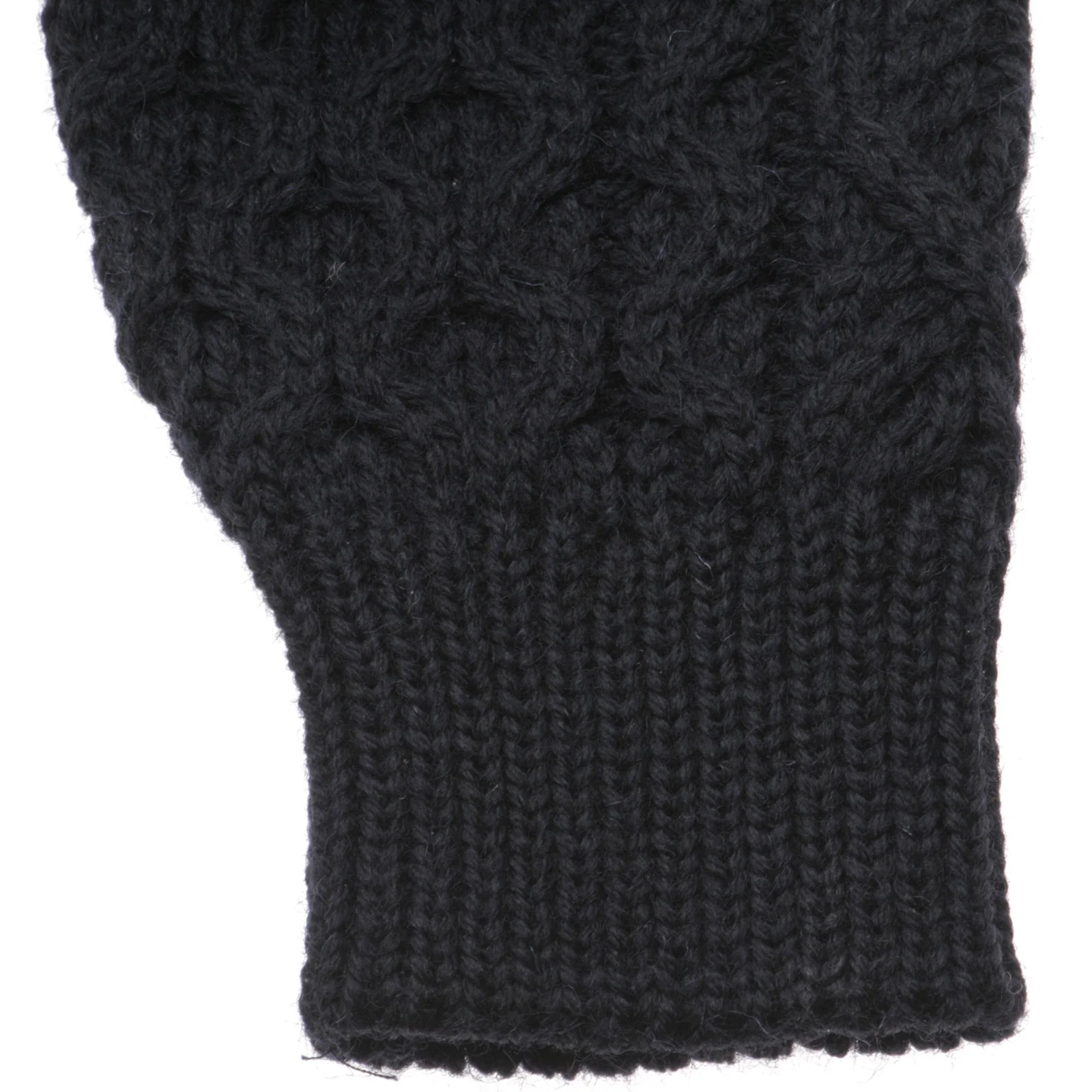 Herring Hudson Aran Jumper by Peregrine in navy - Image 4