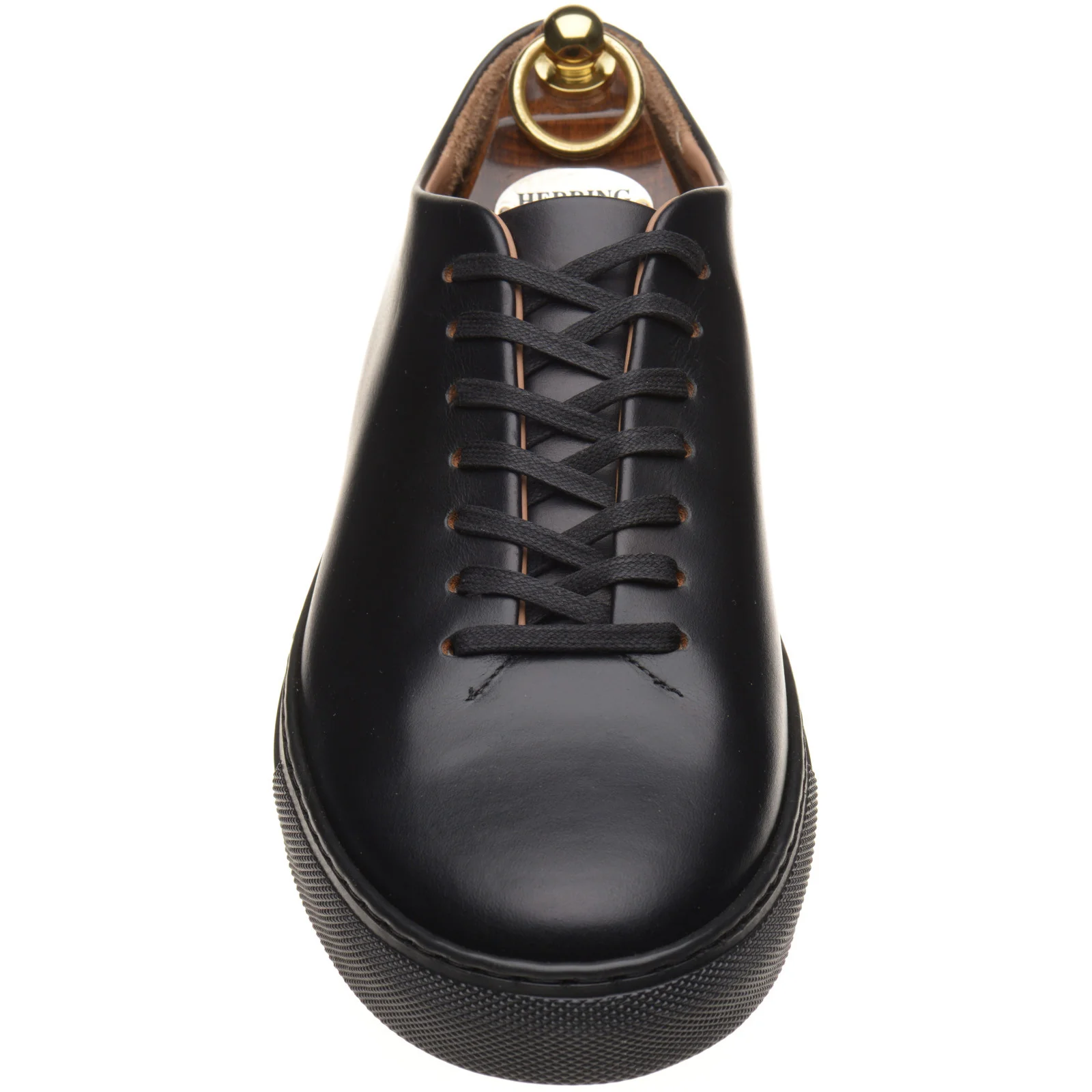 Herring Huxley mens rubber-soled in black - Image 2
