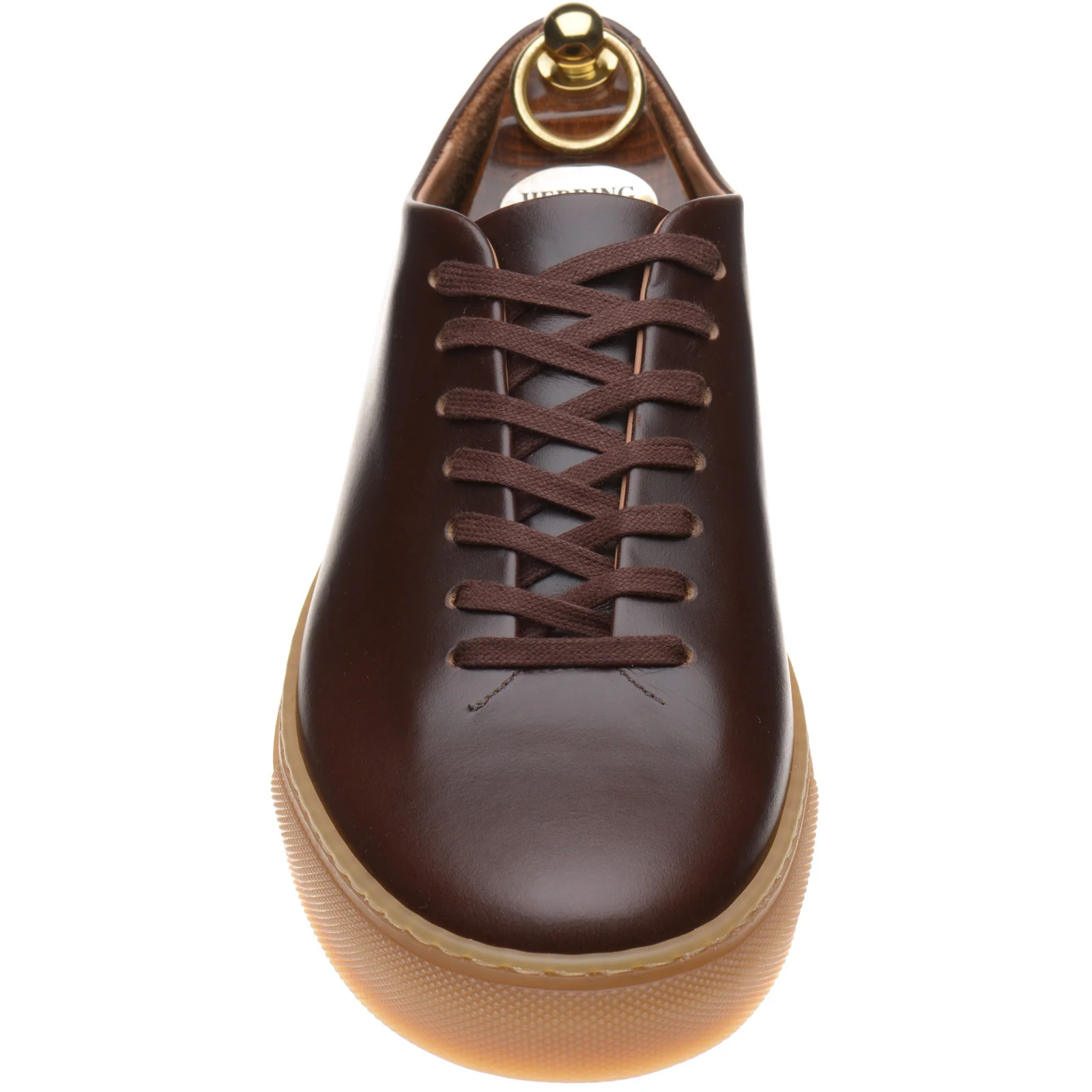 Herring Huxley mens rubber-soled in dark brown - Image 2