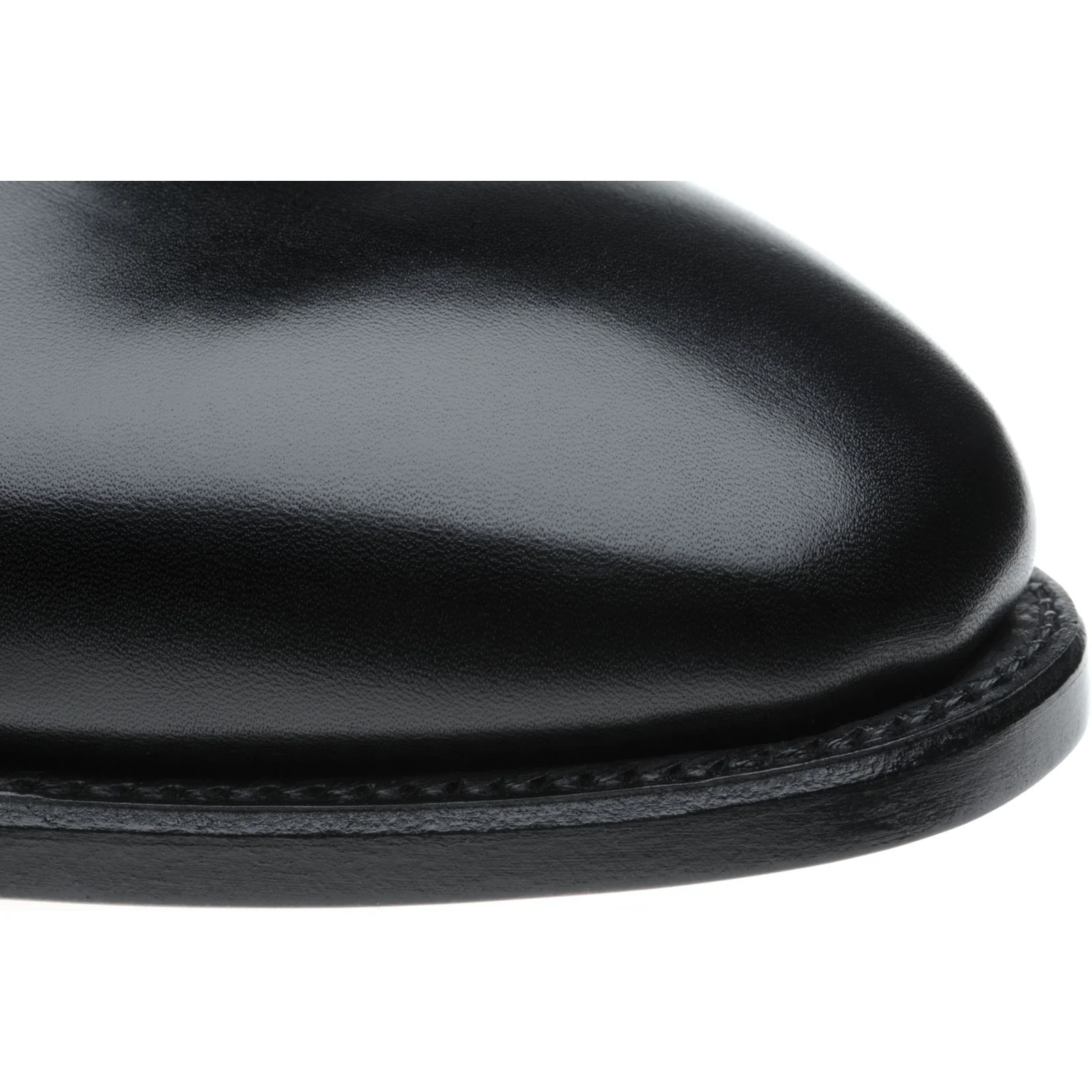 Herring Jude mens Chelsea boots in black calf - Image 5