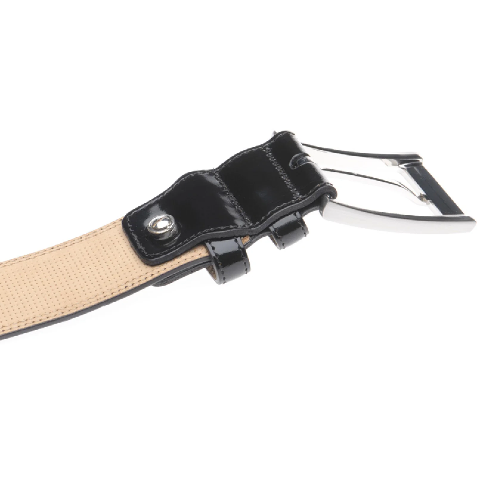 Herring Kensington Belt in black polished - Image 3