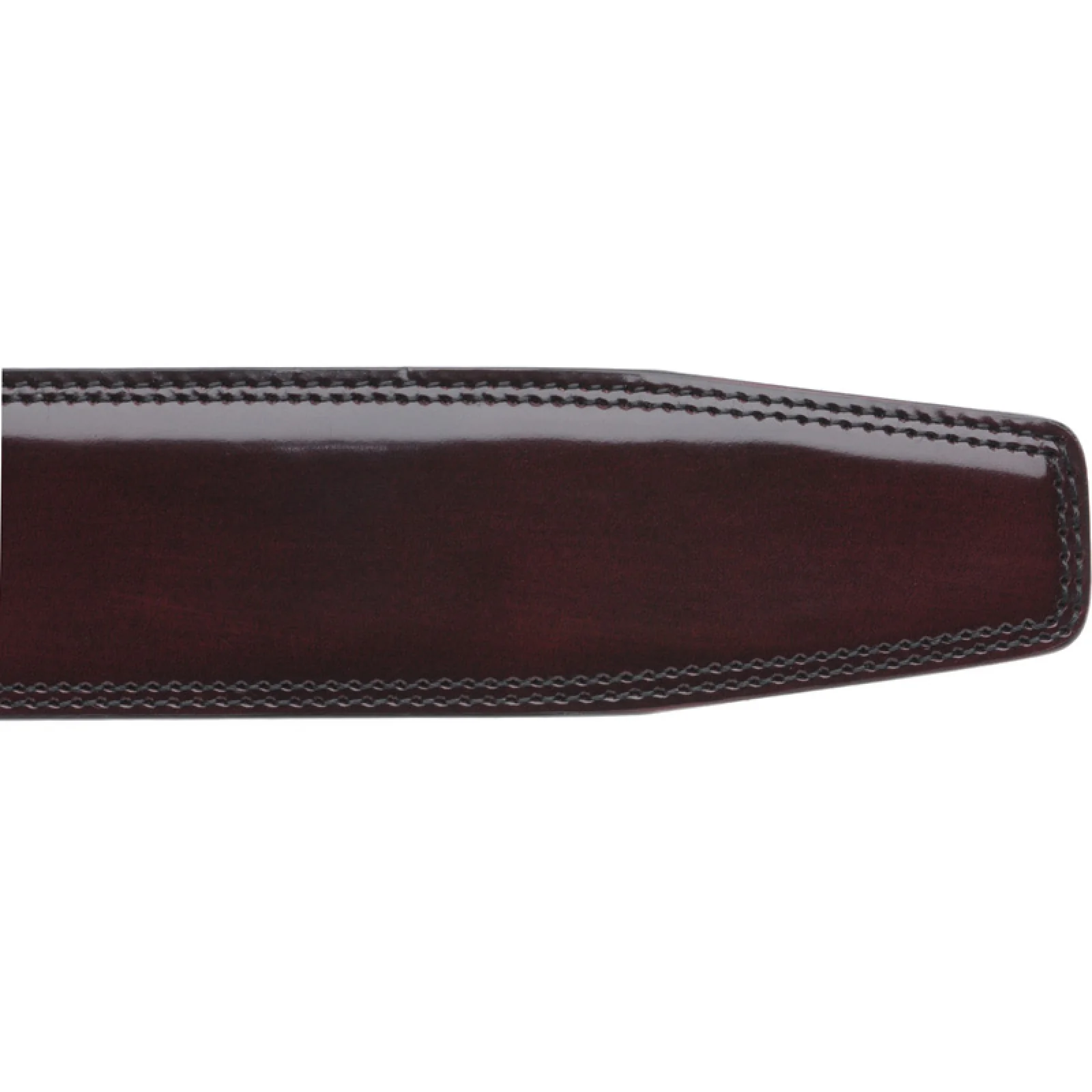 Herring Kensington Belt in burgundy polished - Image 4