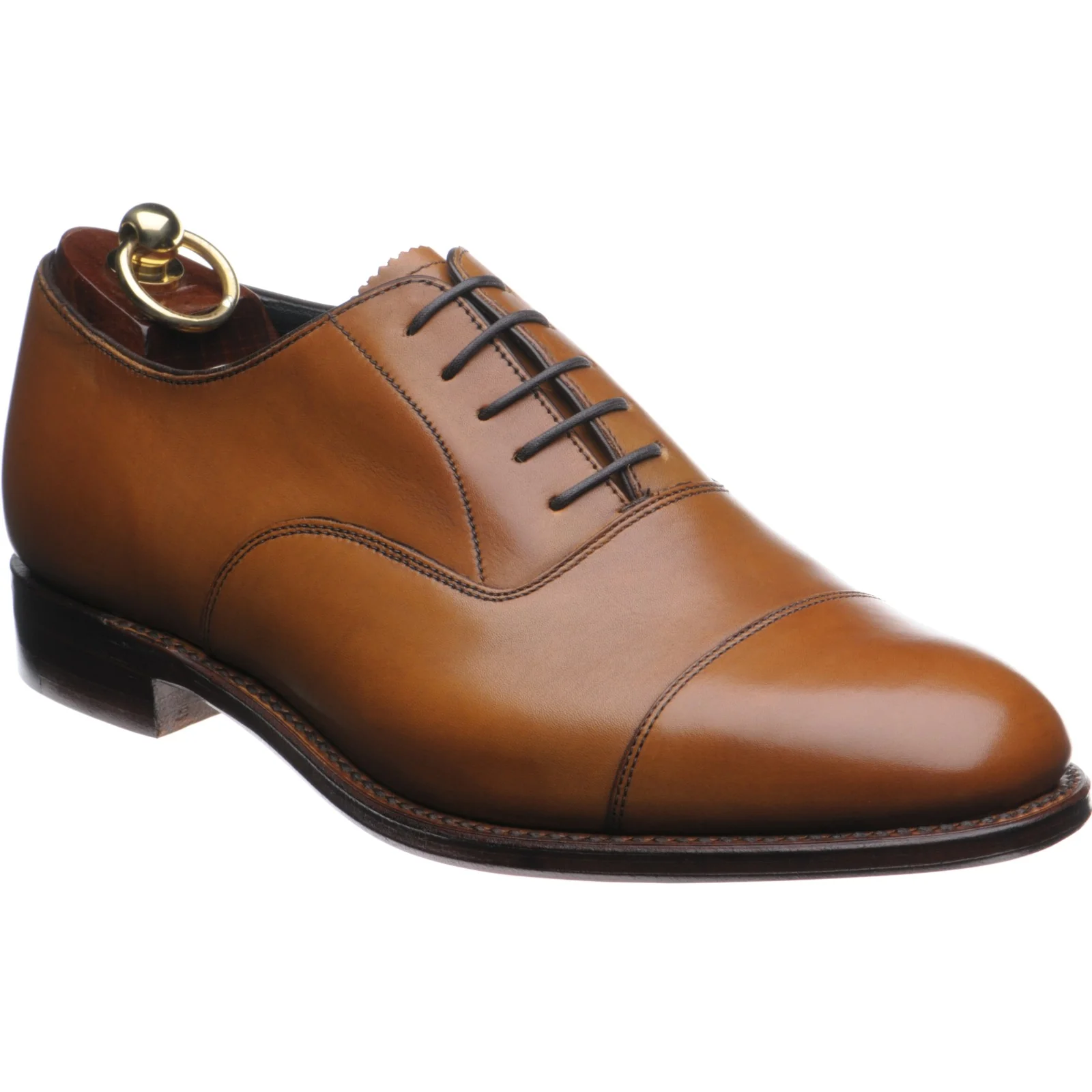 Herring Knightsbridge (Oxford) mens in chestnut burnished calf (second)