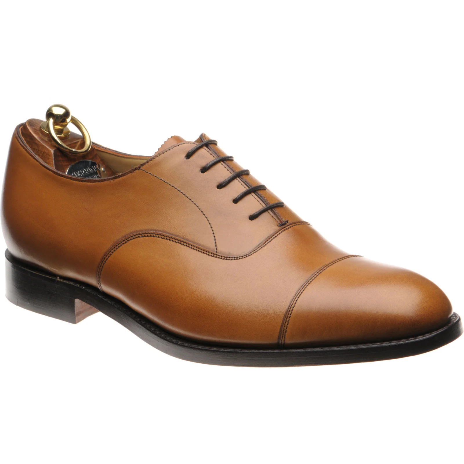 Herring Knightsbridge (Oxford) mens Oxfords in chestnut burnished calf