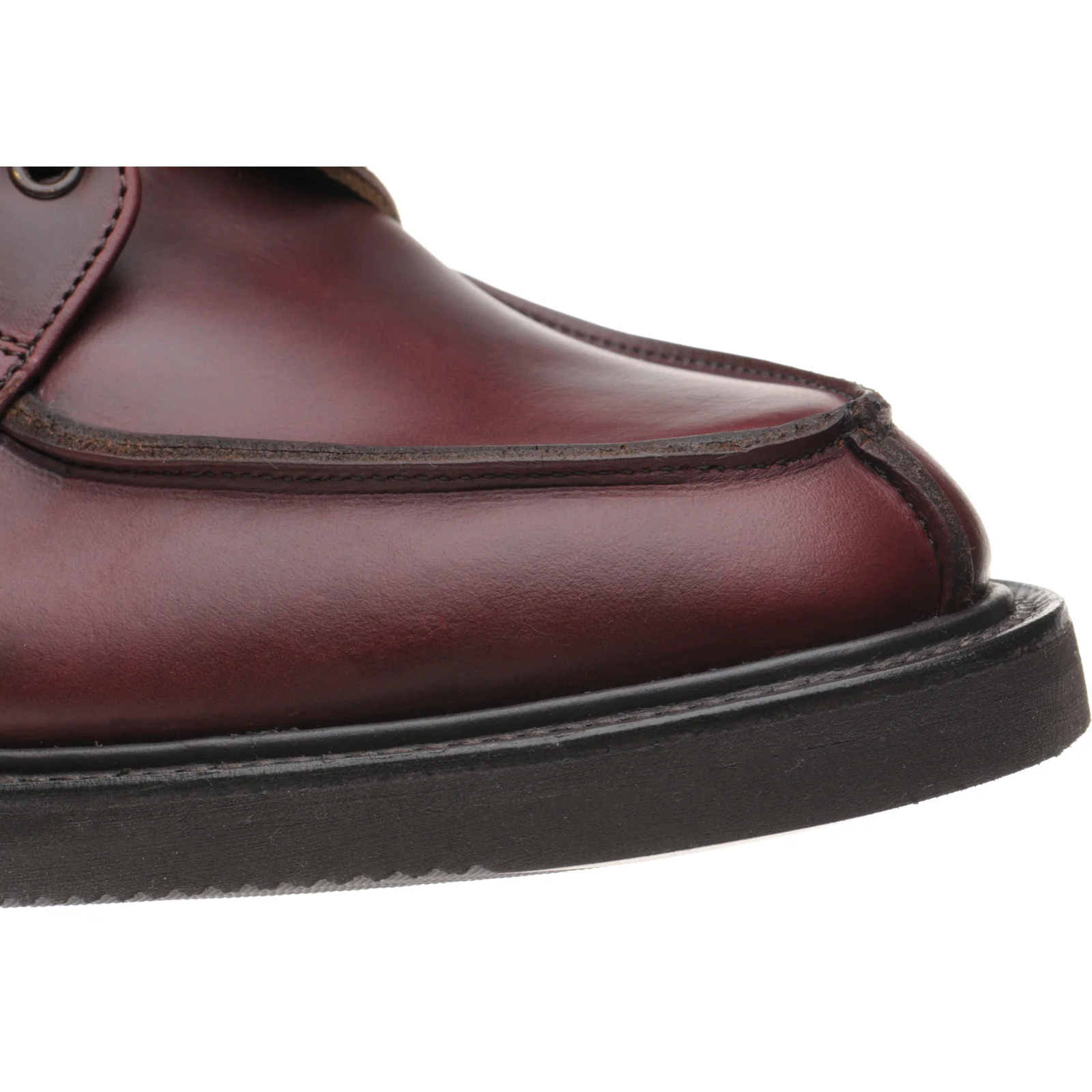 Herring Lawrence II mens rubber-soled boots in burgundy cutter - Image 5