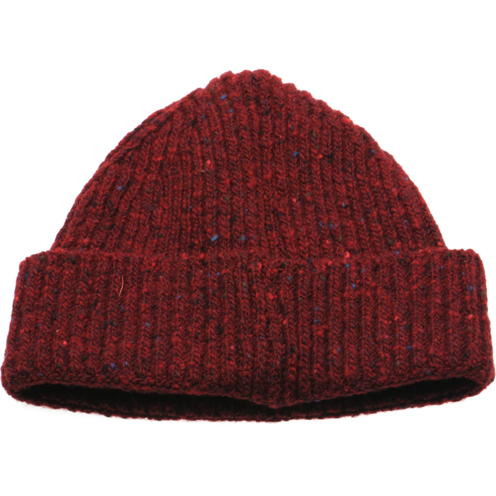 Herring Malin Beanie Hat in burgundy