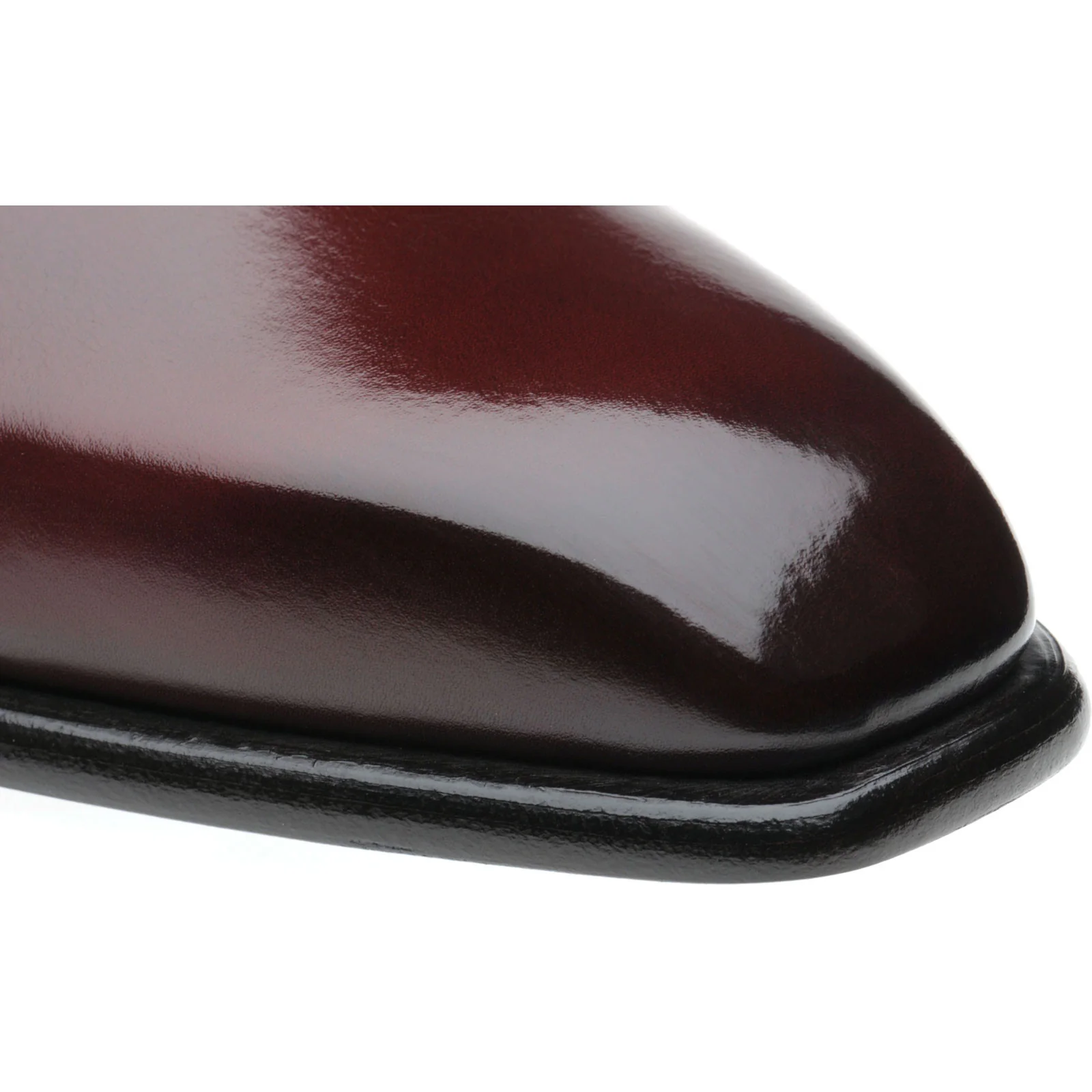 Herring Markham mens Oxfords in burgundy calf - Image 5
