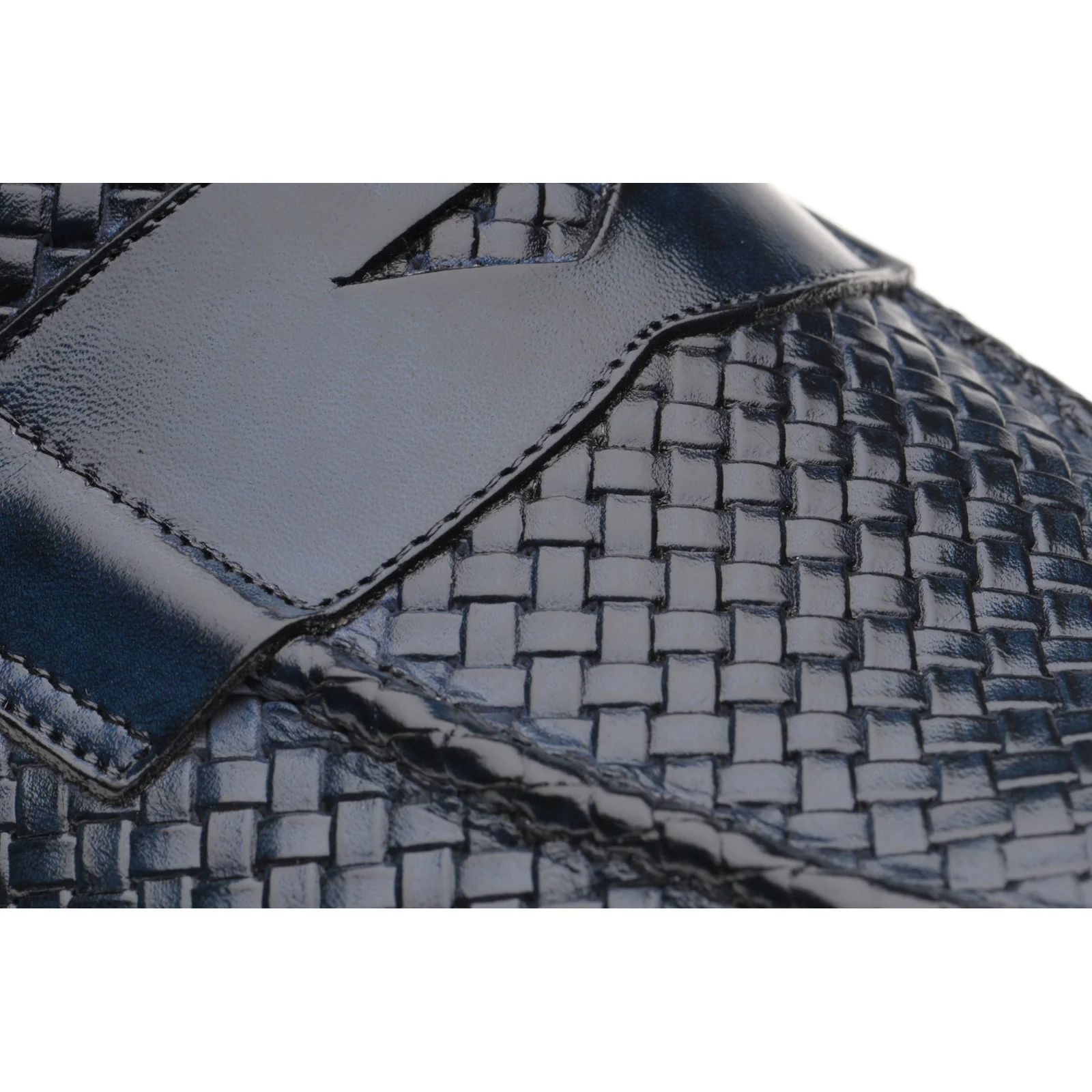 Herring Marmi mens loafers in navy calf - Image 5