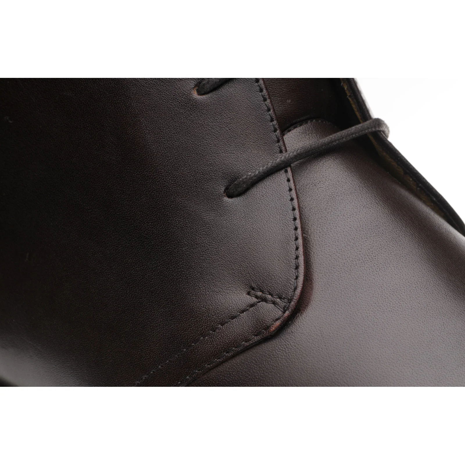Herring Marsden mens rubber-soled Chukka boots in brown calf - Image 4