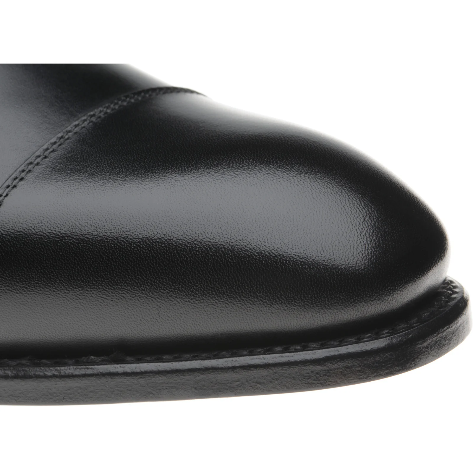 Herring Mawdsley mens boots in black calf - Image 5