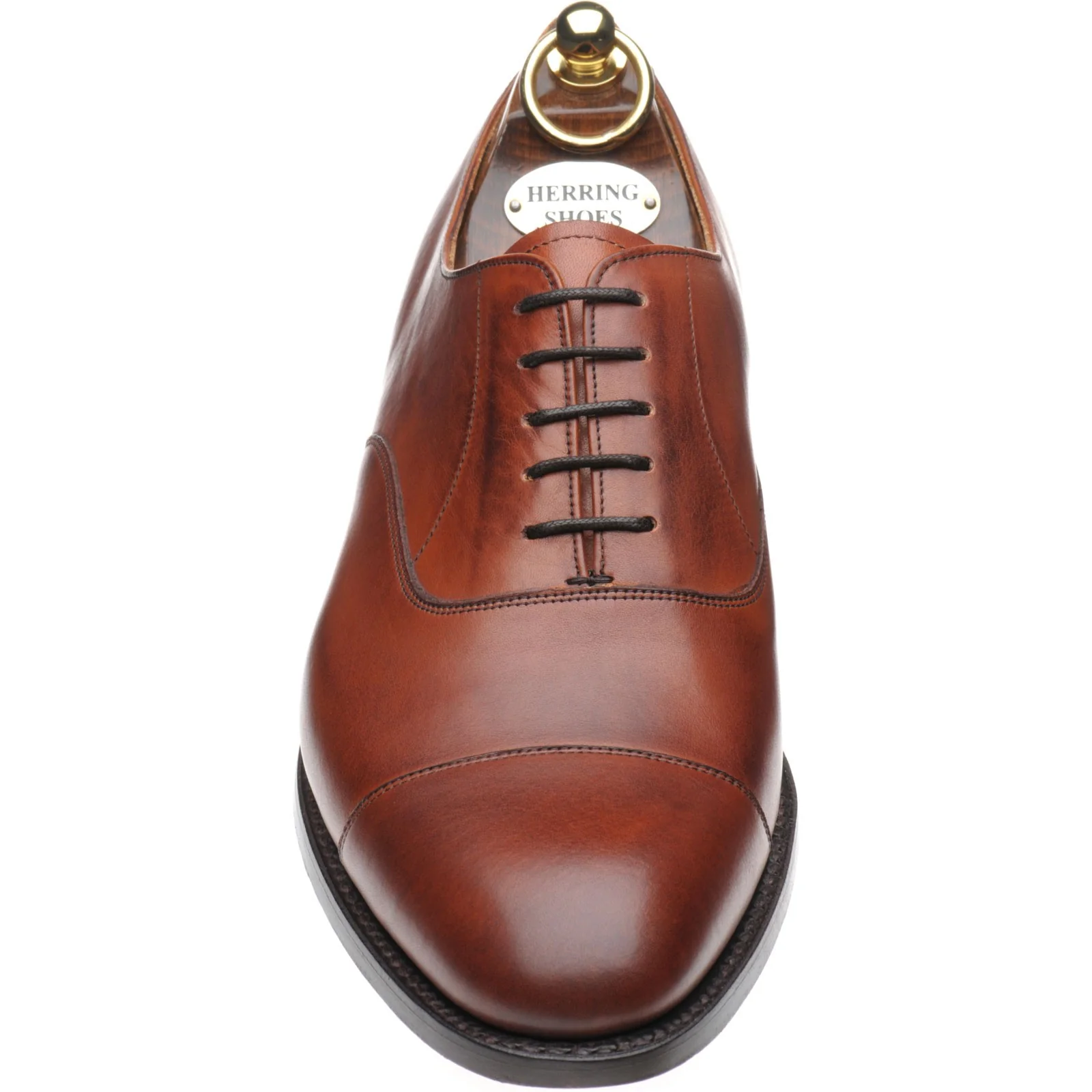 Herring Mayfair mens Oxfords in rosewood - Image 2