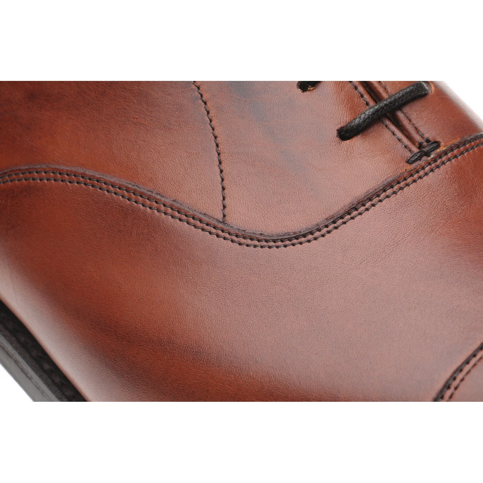 Herring Mayfair mens Oxfords in rosewood - Image 4