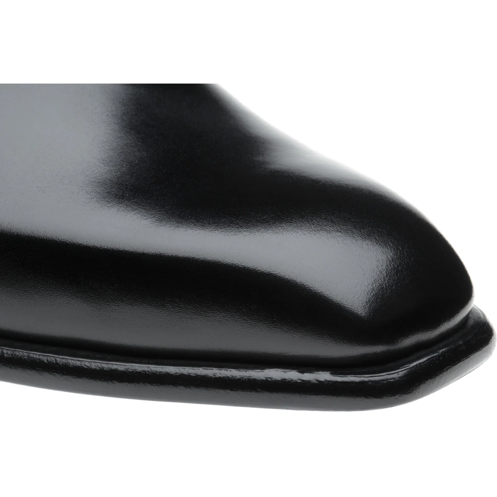 Herring Milner mens Chukka boots in black calf - Image 5