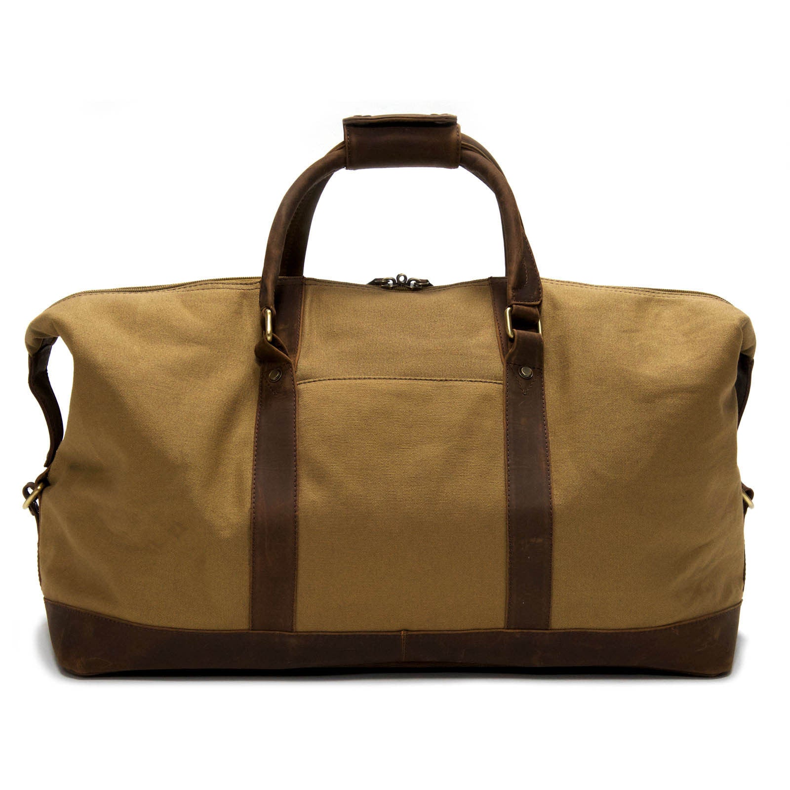 Herring Montgomery Holdall in brown and khaki - Image 3