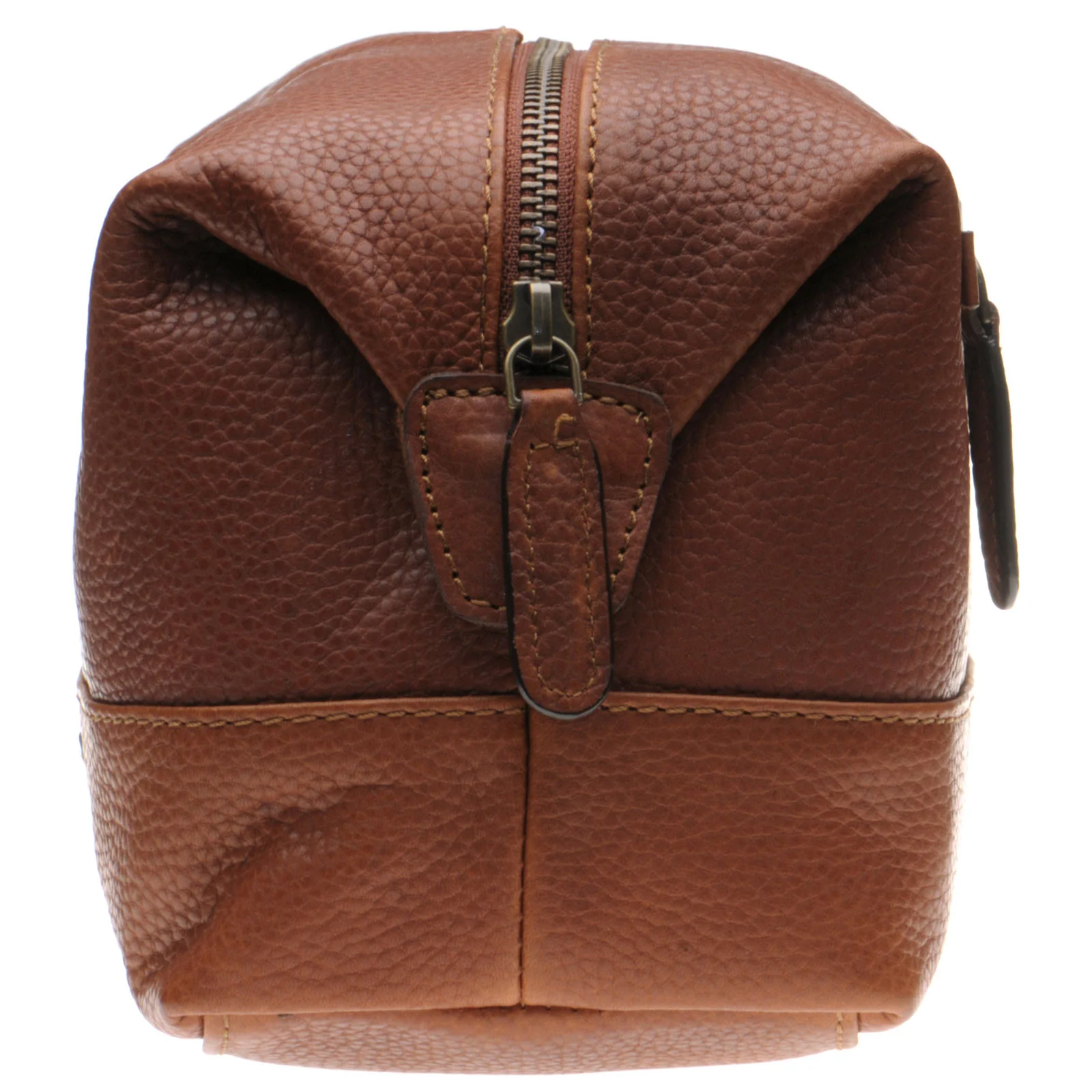 Herring Mornington Washbag in chestnut calf - Image 3