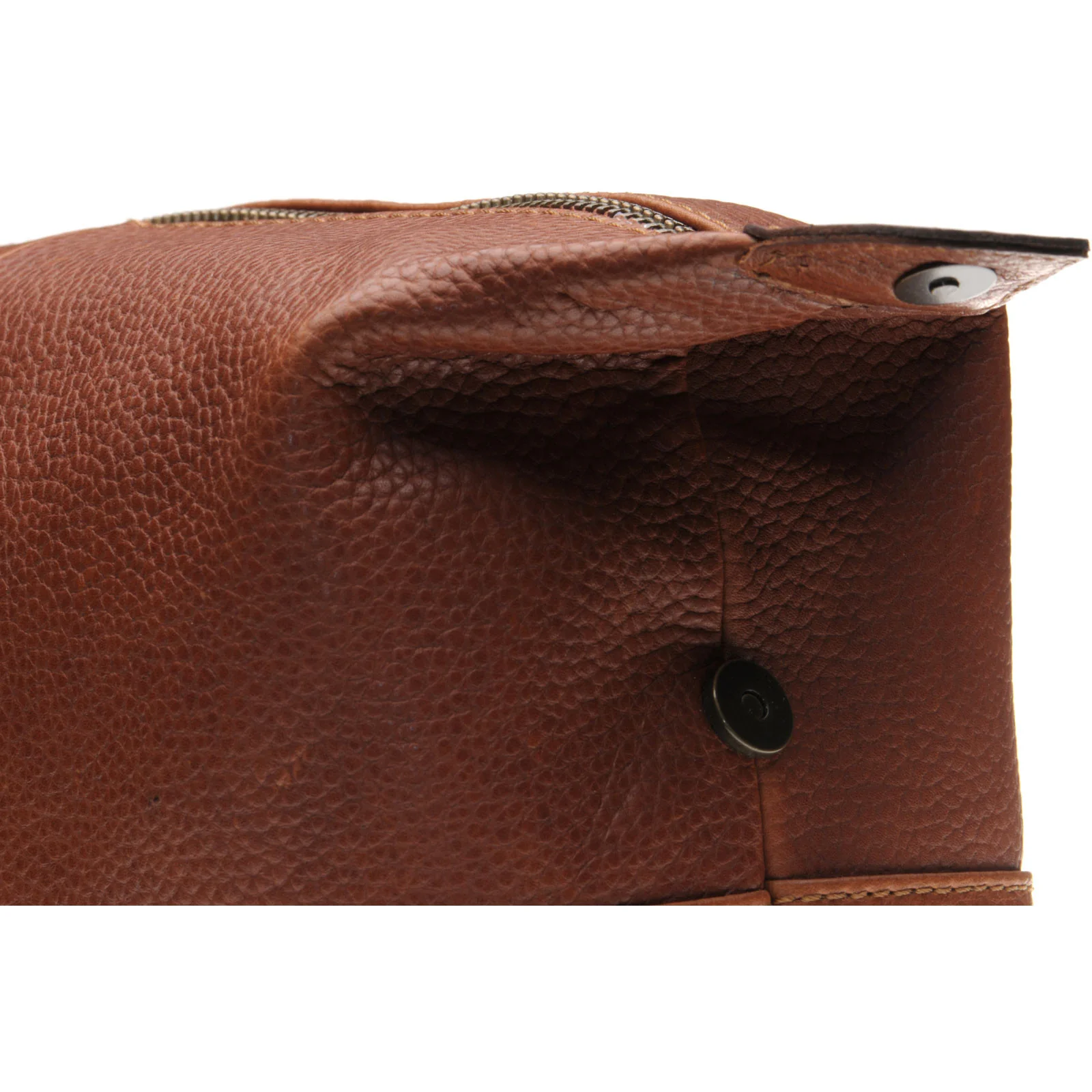 Herring Mornington Washbag in chestnut calf - Image 4
