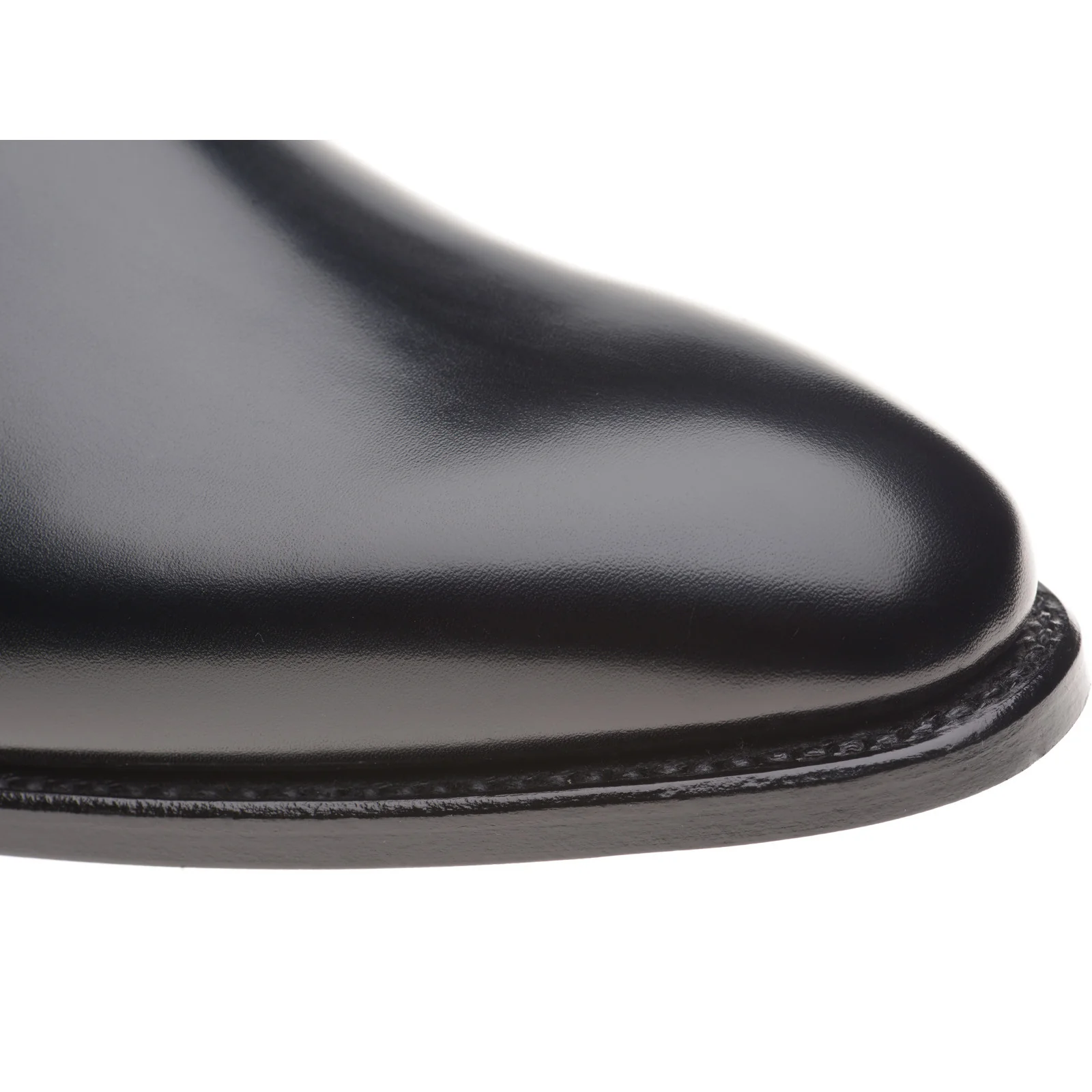 Herring Mountbatten mens Chelsea boots in black calf - Image 5