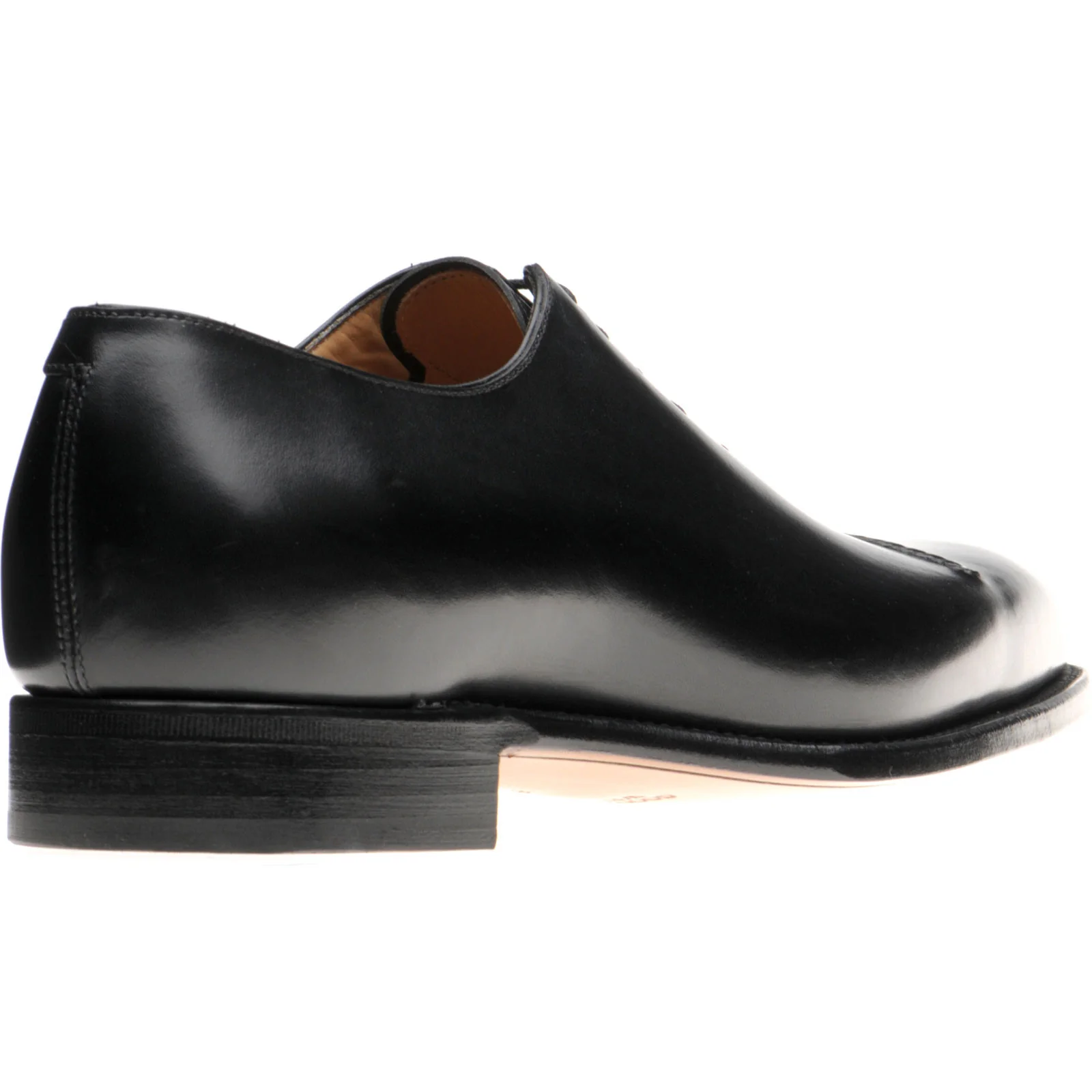 Herring Mowbray mens Oxfords in black calf - Image 4