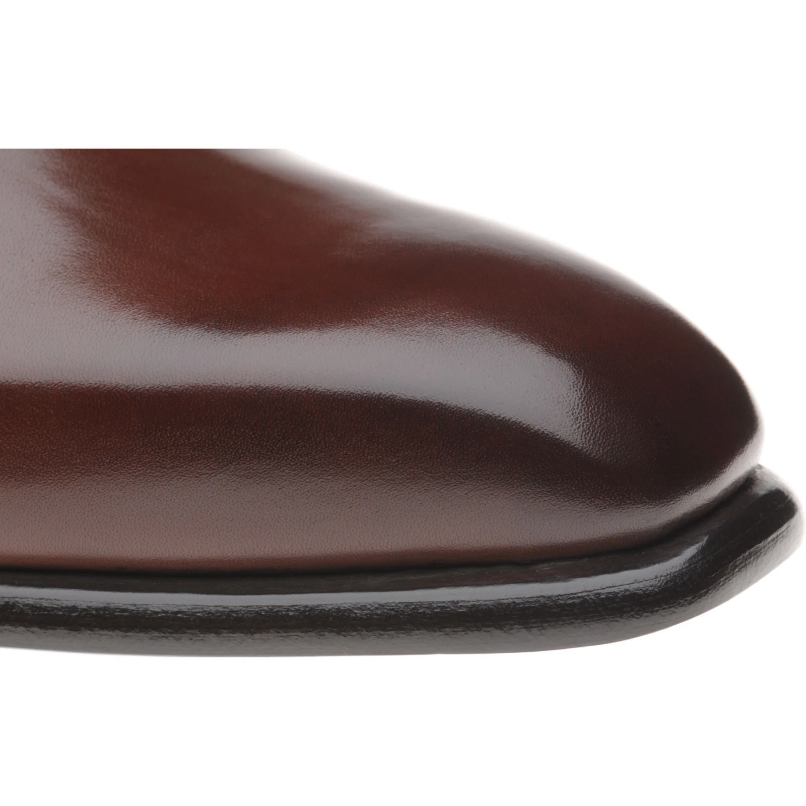 Herring Muswell mens Chelsea boots in dark brown calf (second) - Image 5