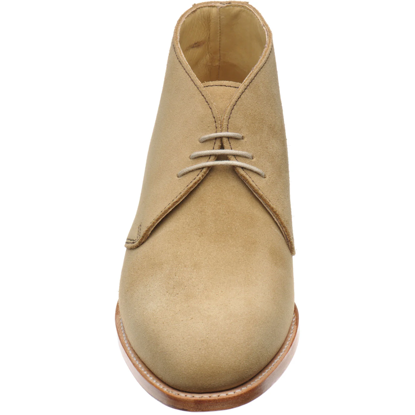 Herring Orkney II mens boots in biscuit suede - Image 2