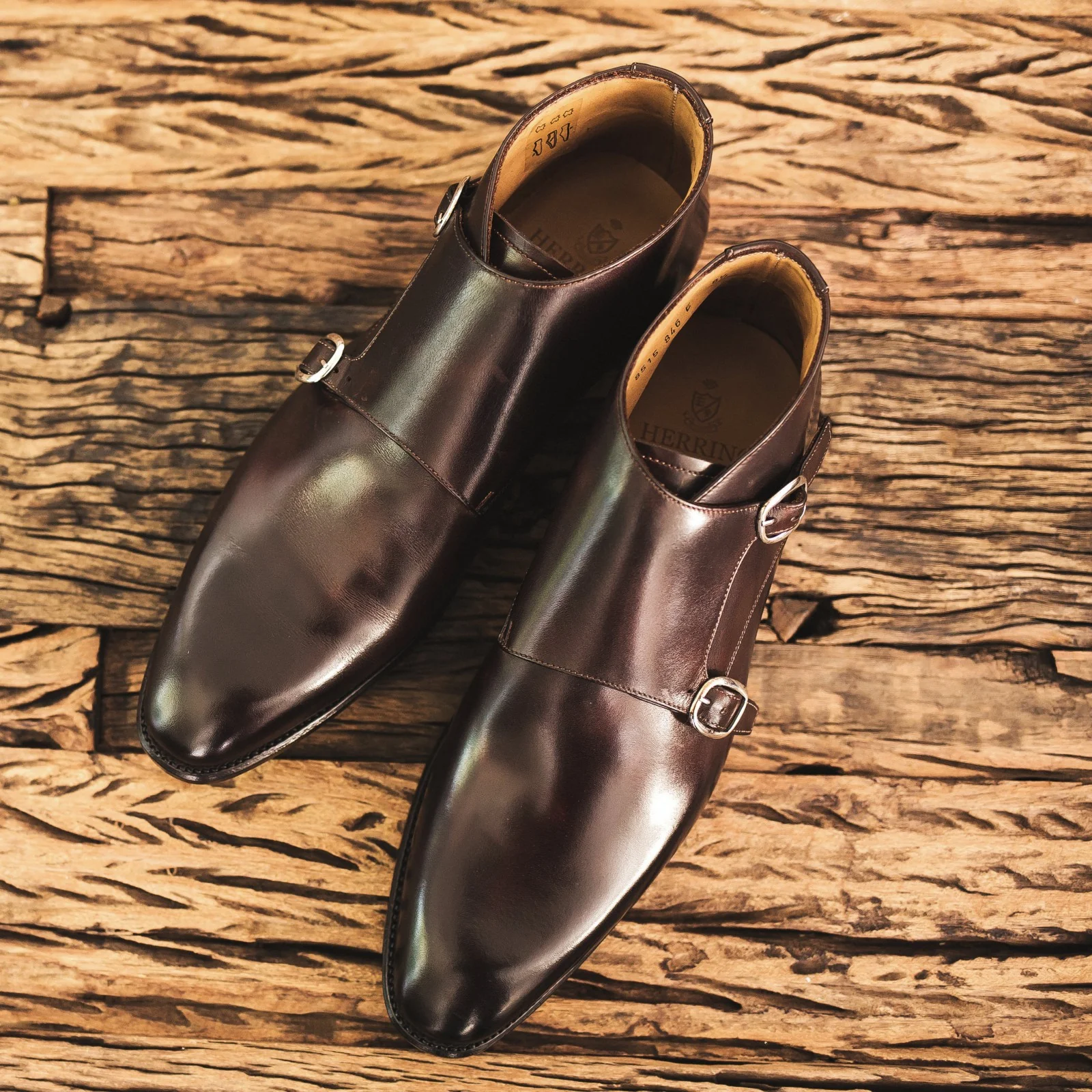 Herring Orwell mens boots in brown calf - Image 6