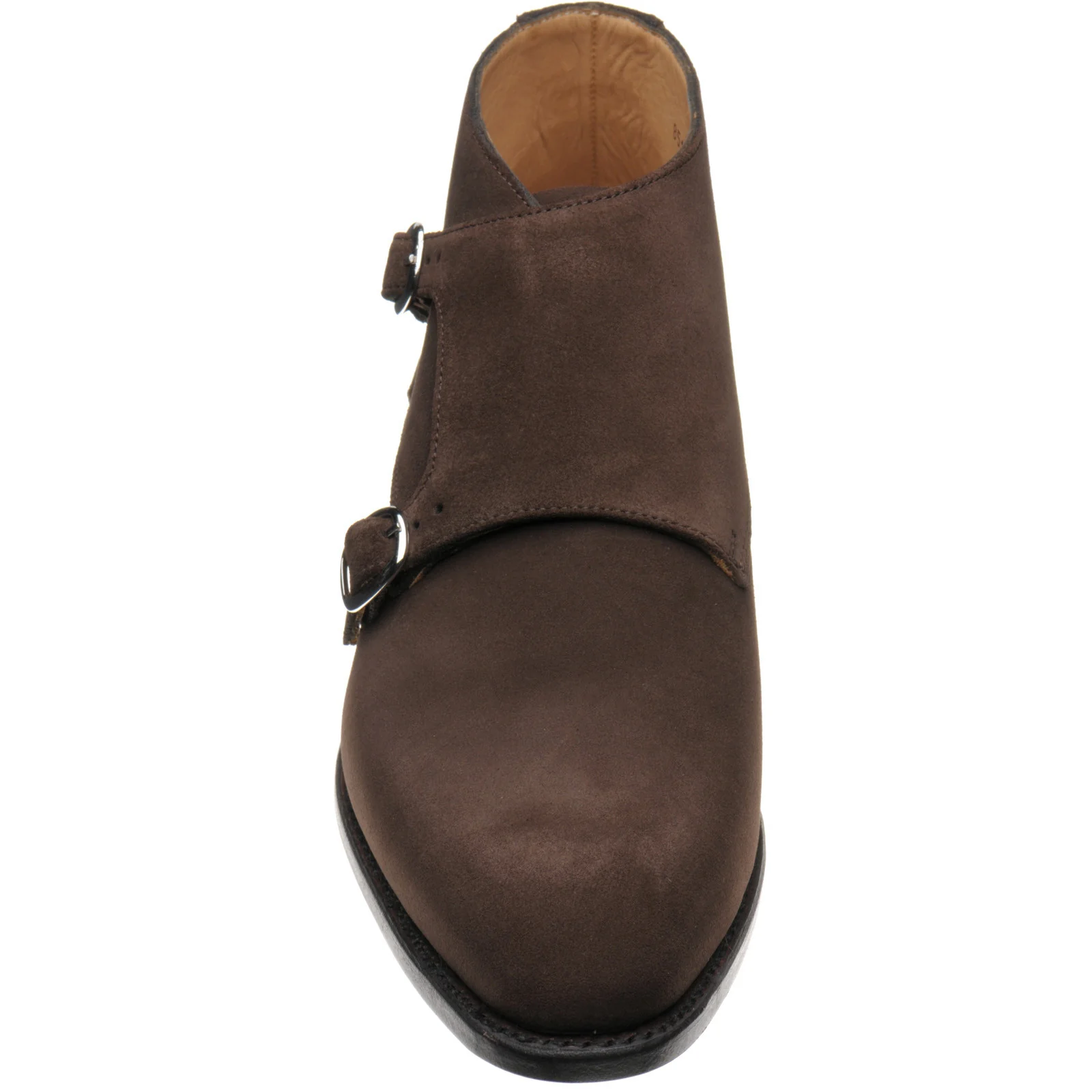 Herring Orwell mens boots in brown suede - Image 2