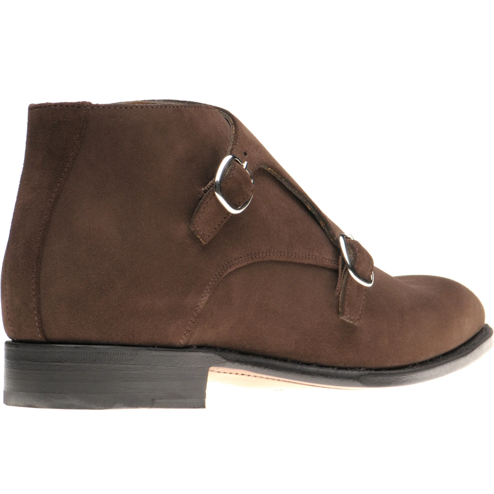 Herring Orwell mens boots in brown suede - Image 4