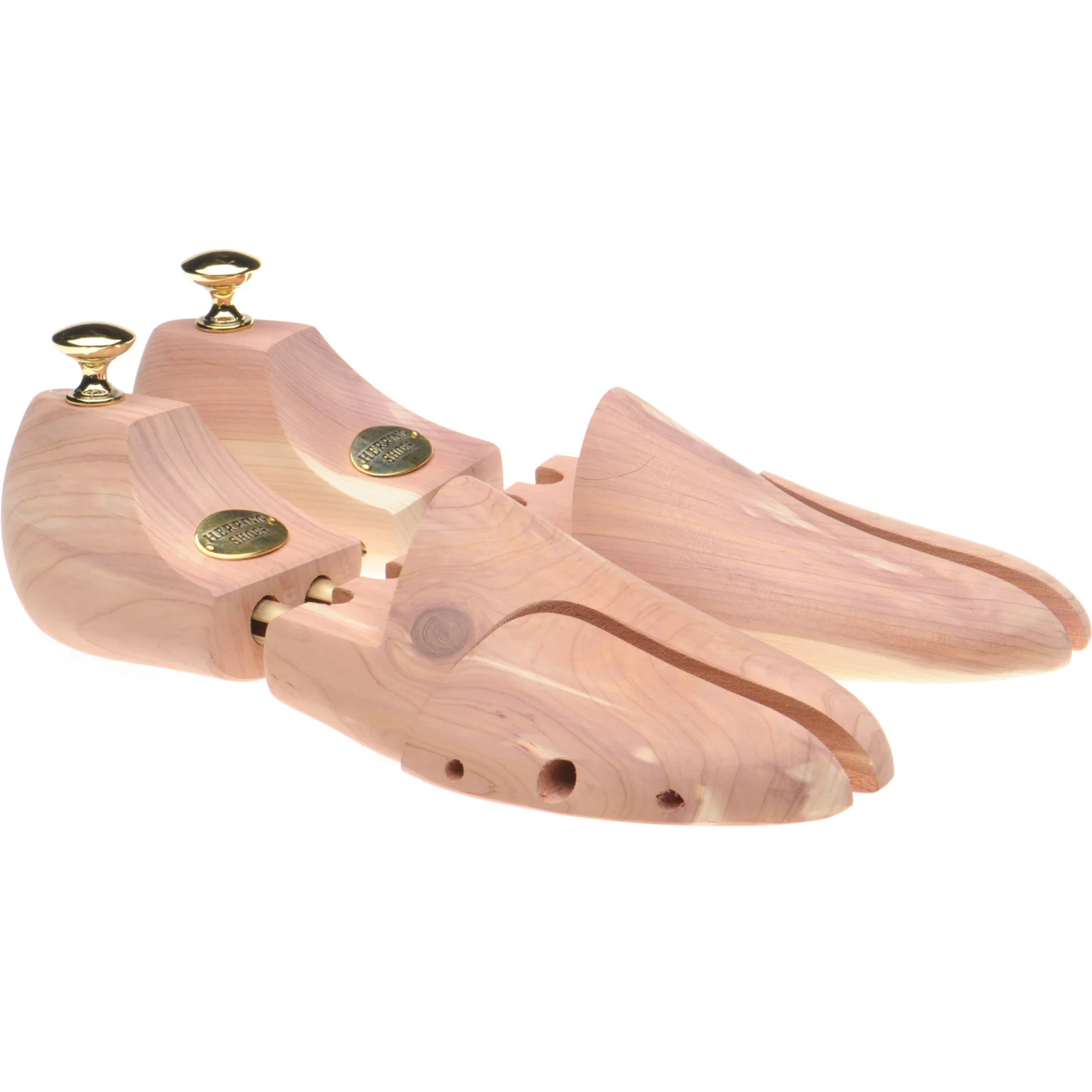 Herring Pair of Cedar Expanding Shoe Trees in cedar wood