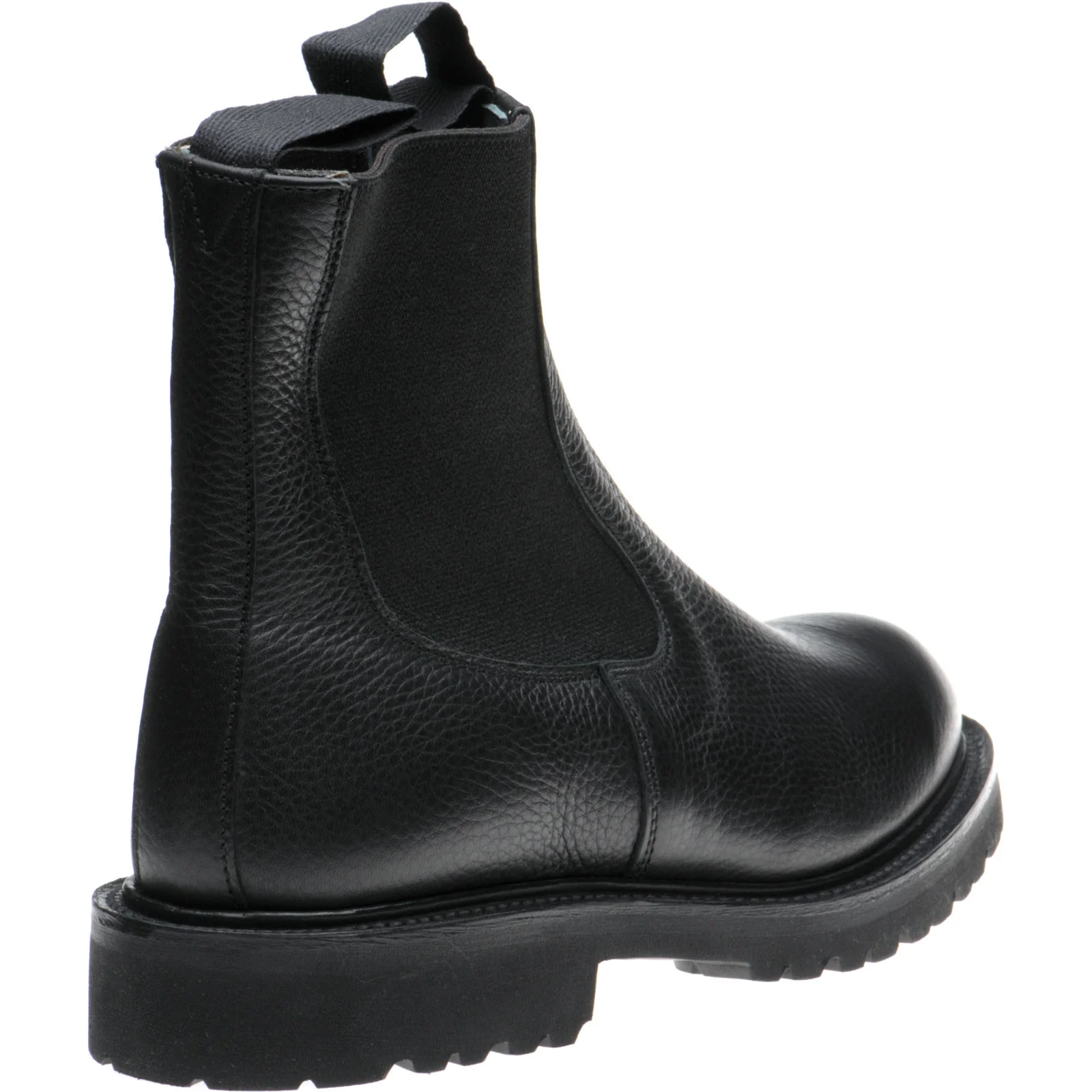 Herring Paula ladies rubber-soled Chelsea boots in black muflone calf - Image 4