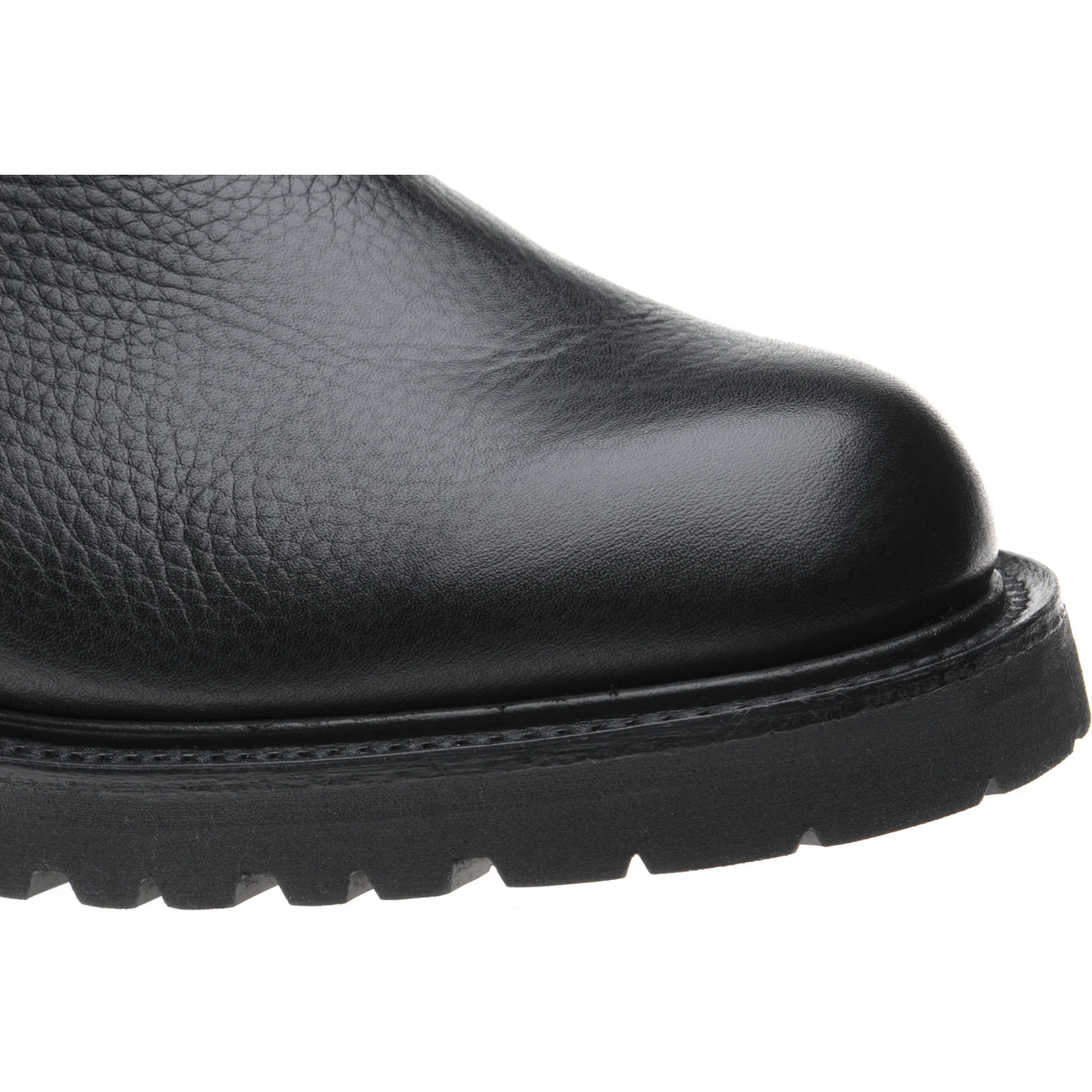 Herring Paula ladies rubber-soled Chelsea boots in black muflone calf - Image 5