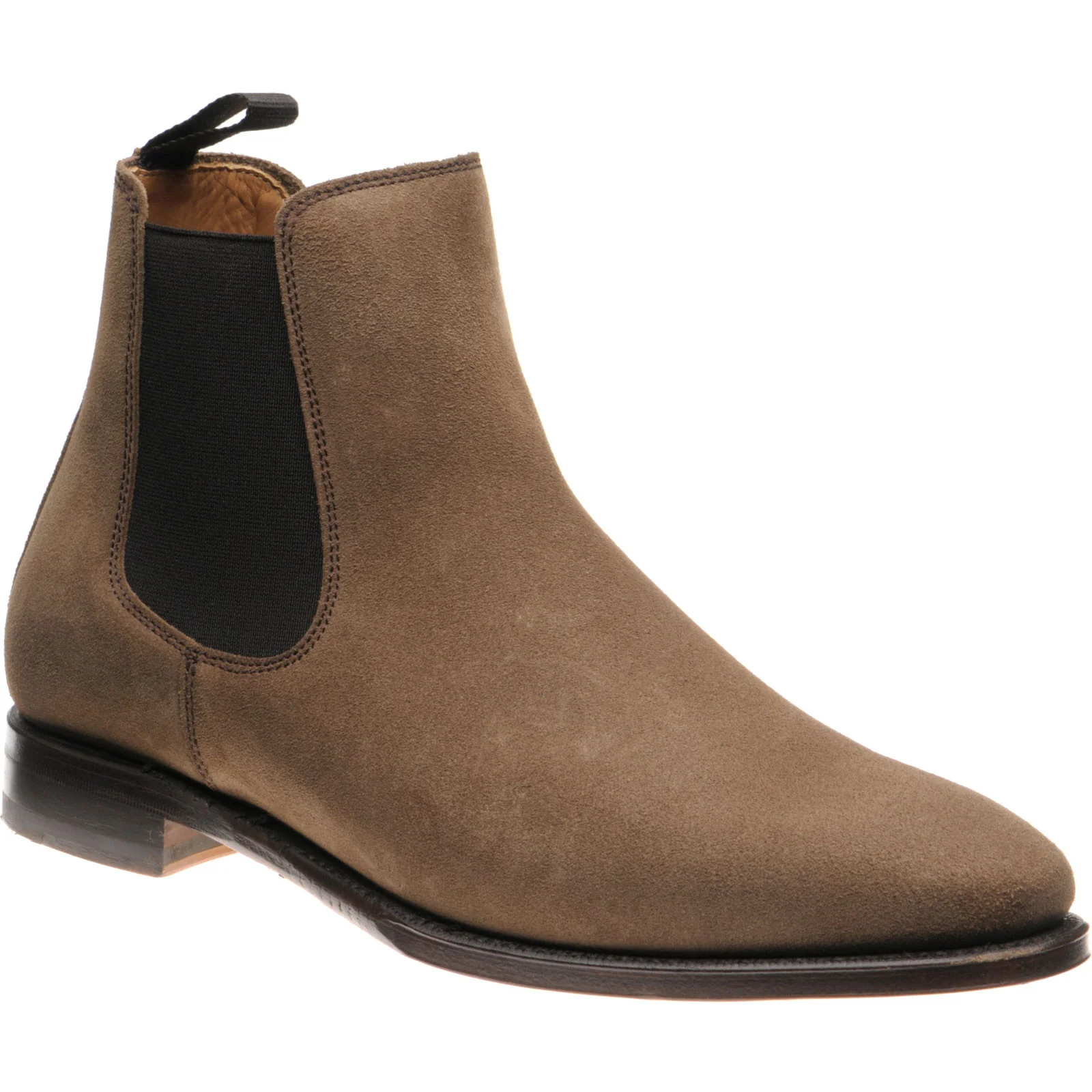 Herring Purcell II mens Chelsea boots in tabacco suede