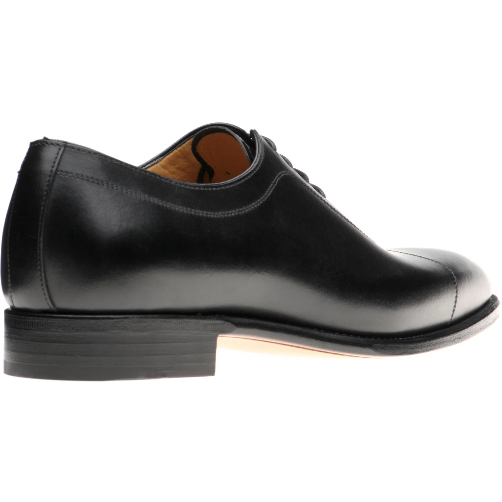 Herring Rodington mens Oxfords in black calf - Image 4